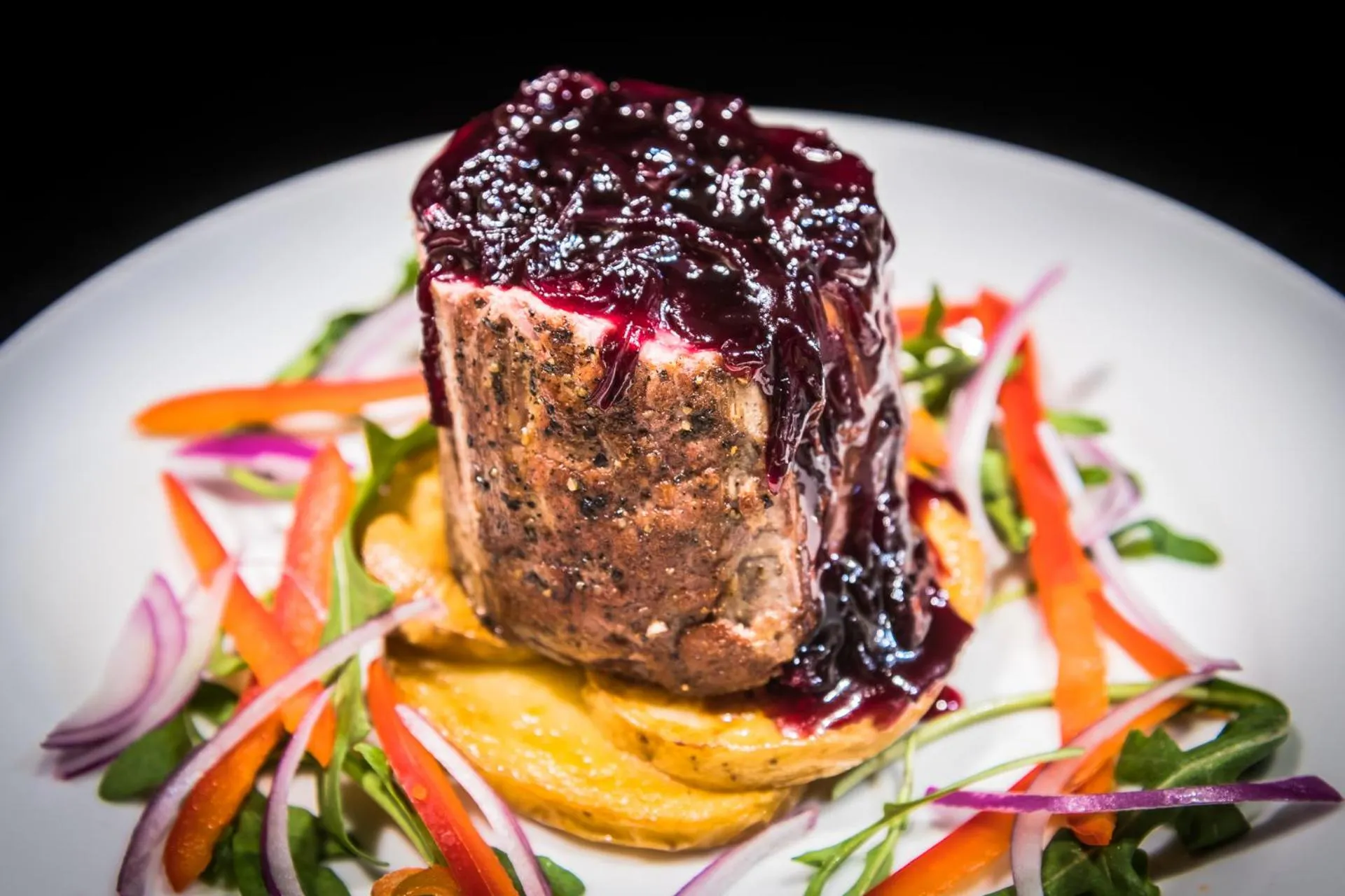 Food close-up in Maninghi Lodge