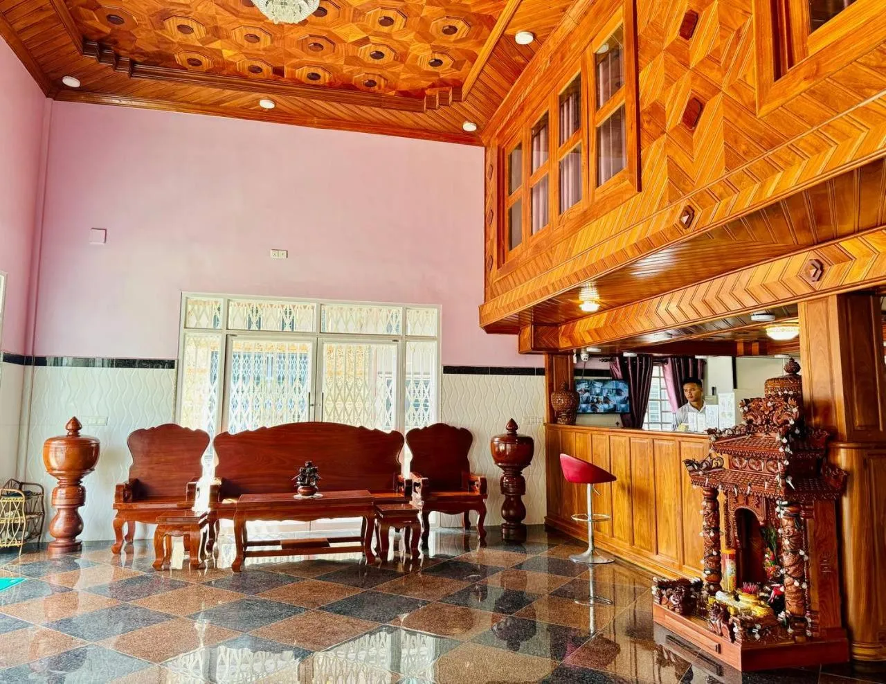 Living room in The Cozy Corner-Budget Hotel