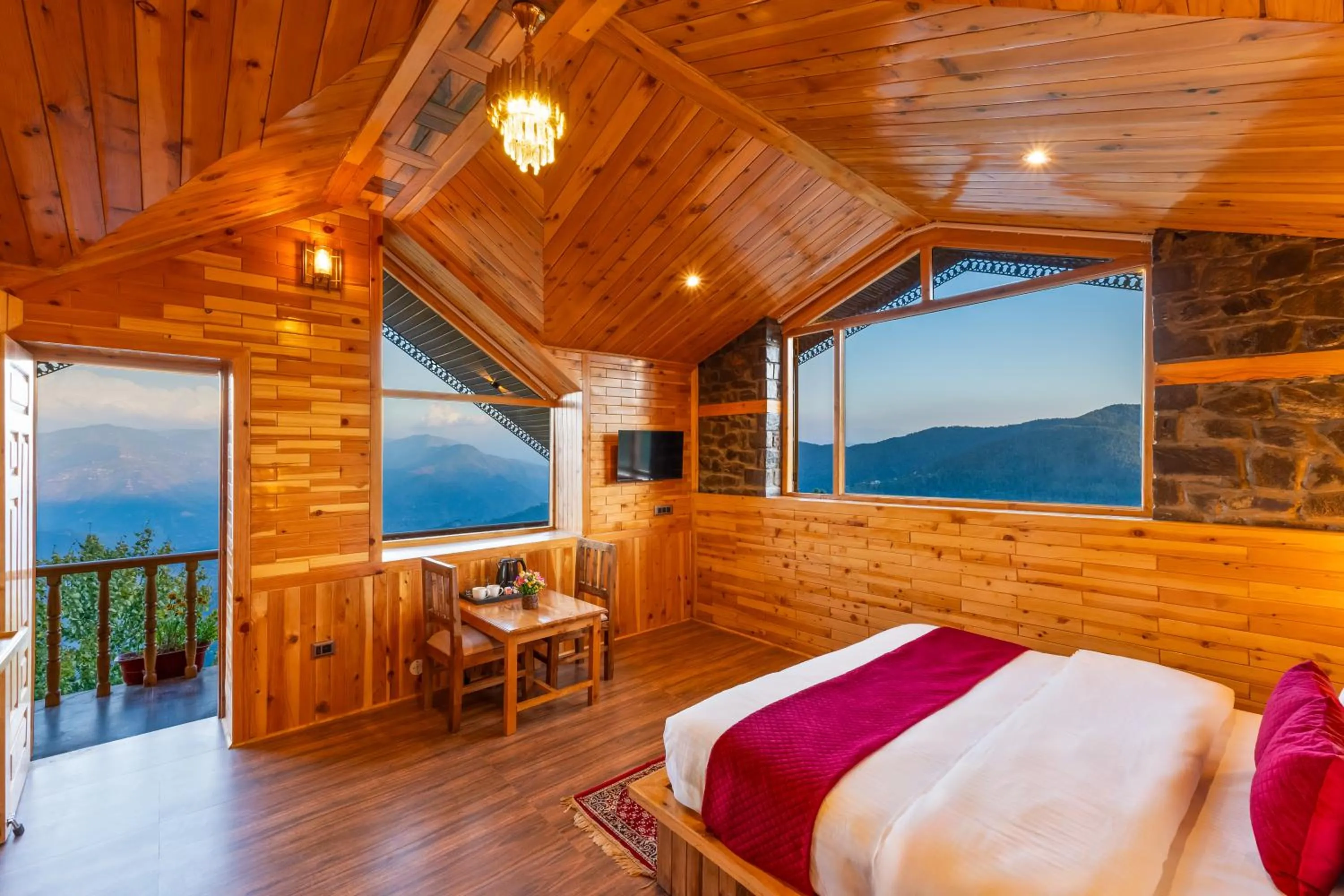 Natural landscape, Bed in Kathkuni by Jomotel - A Pure Veg Boutique Stay