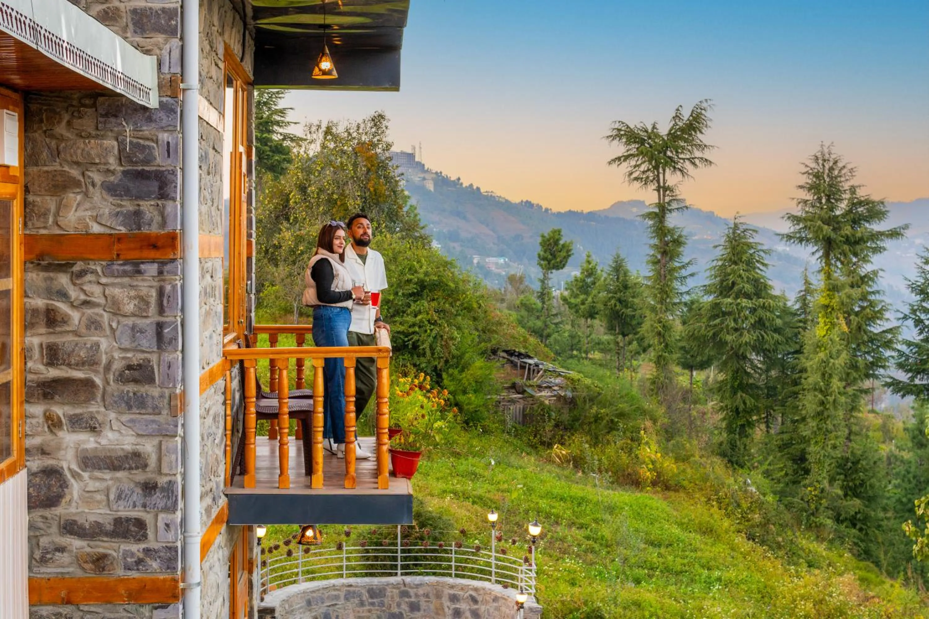 Natural landscape in Kathkuni by Jomotel - A Pure Veg Boutique Stay