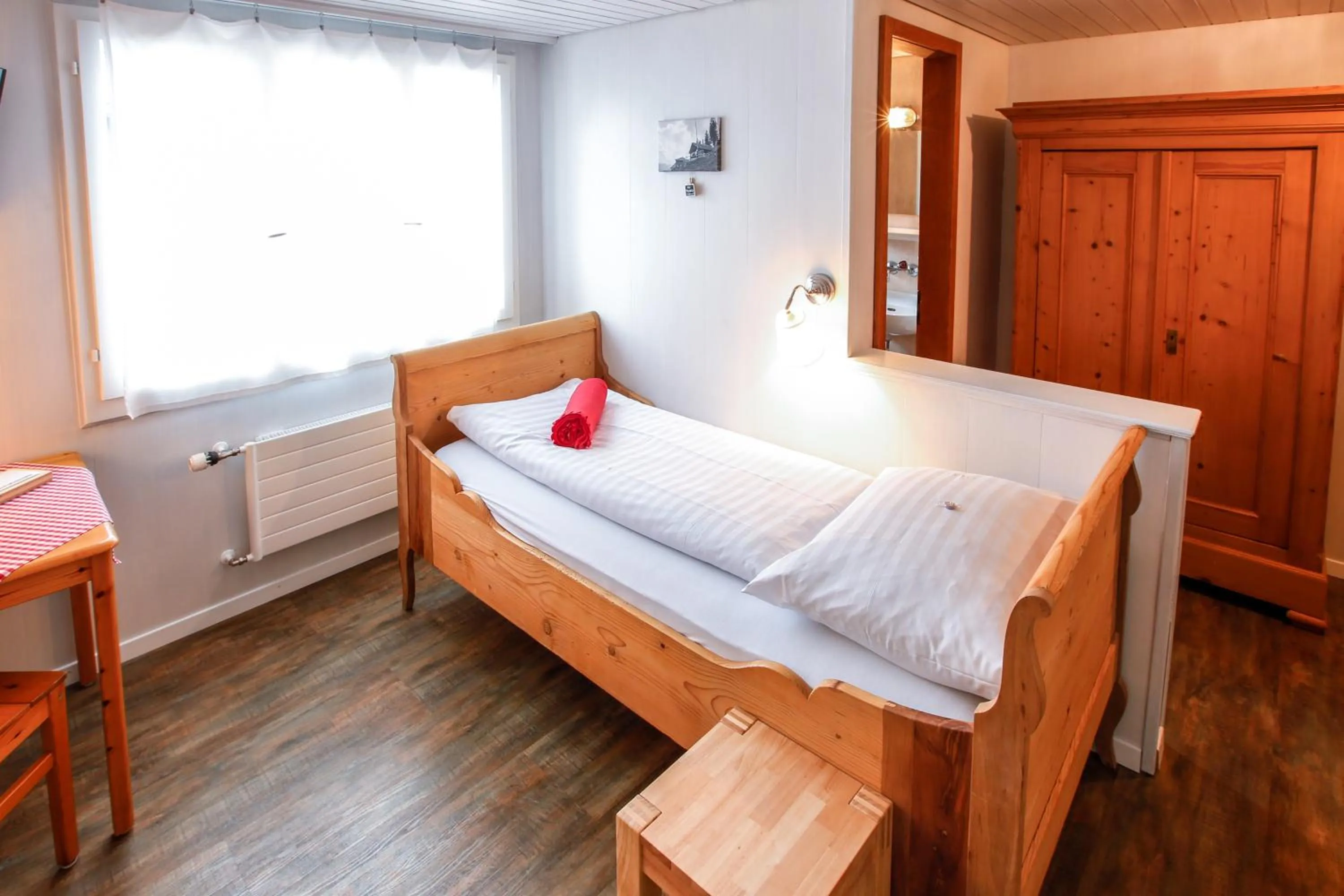 Bed in Landgasthof Schlüssel Alpnach