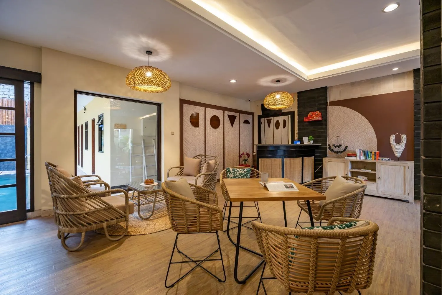 Lobby or reception in Cove Kavana