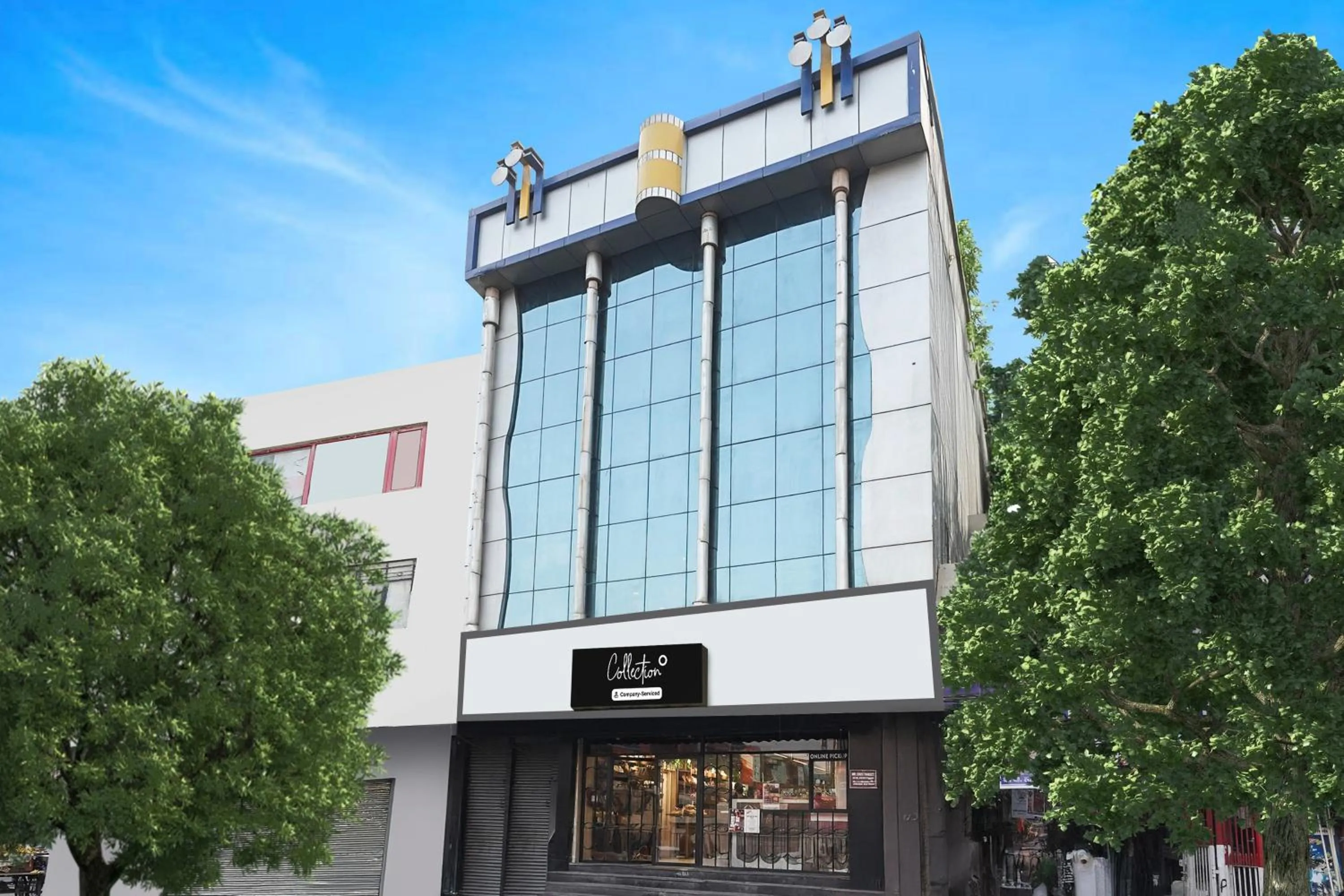 Facade/entrance in Super Collection O Nirman Vihar