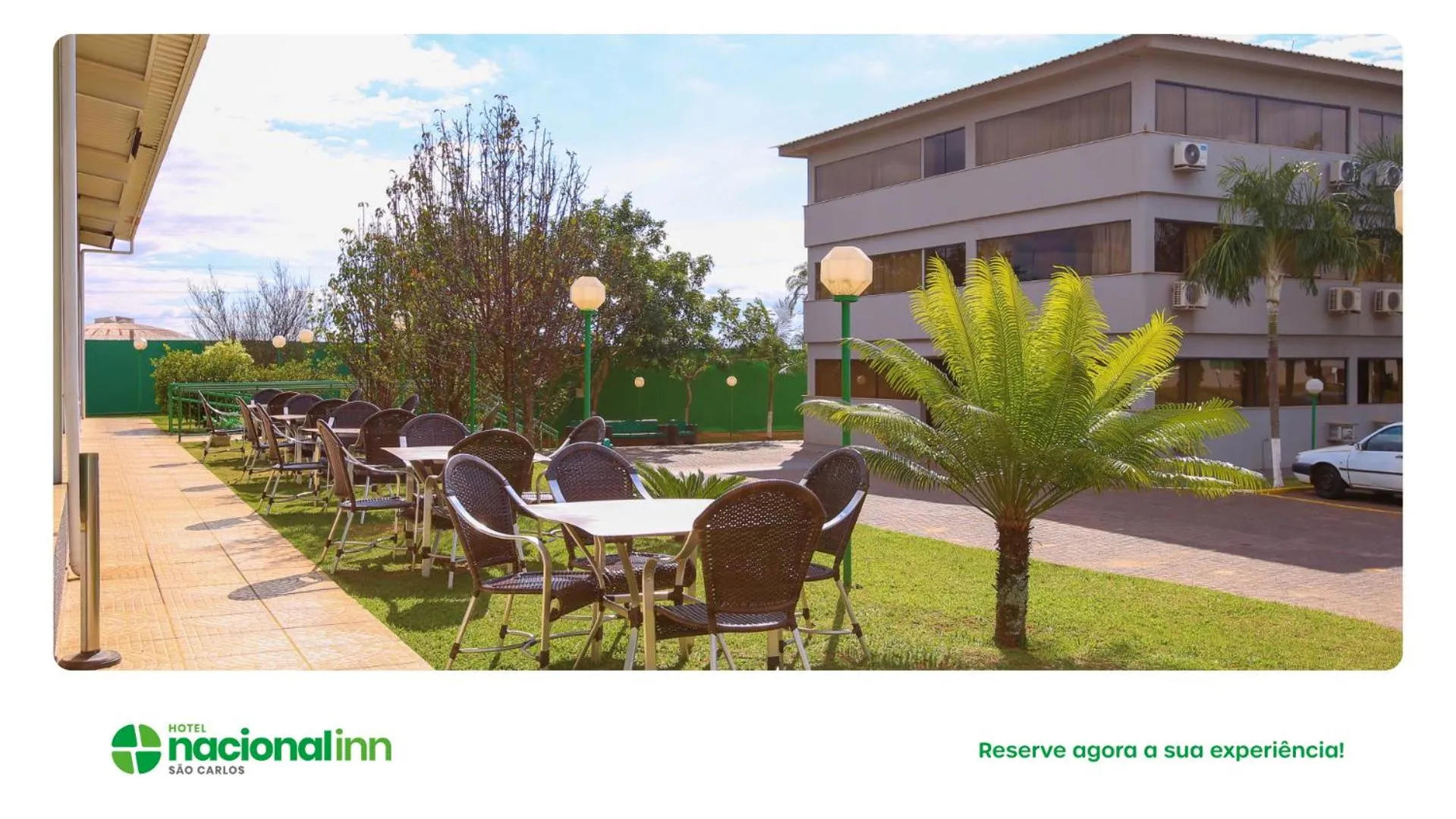 Garden in Hotel Nacional Inn São Carlos & Convenções