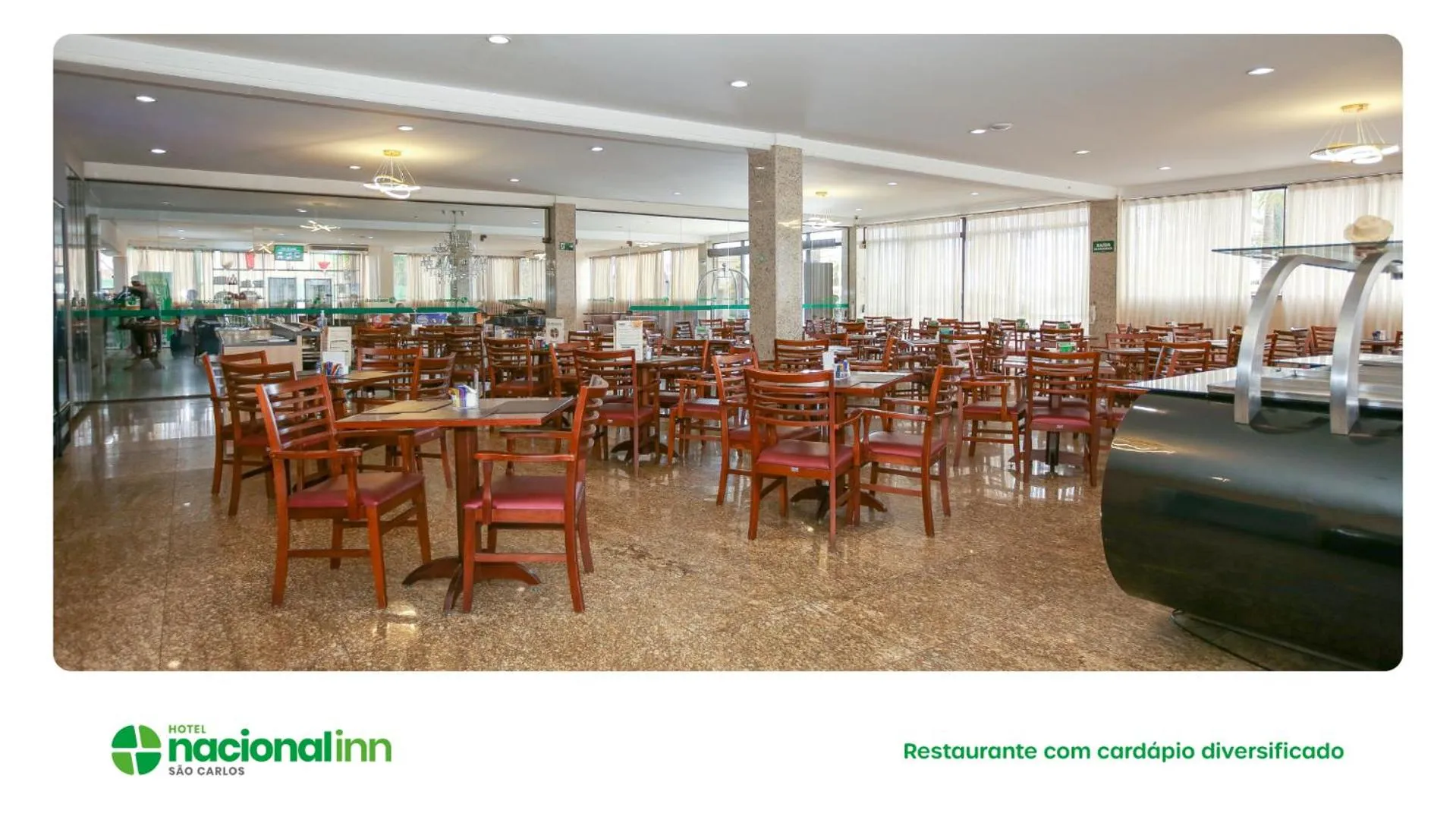 Restaurant/places to eat in Hotel Nacional Inn São Carlos & Convenções