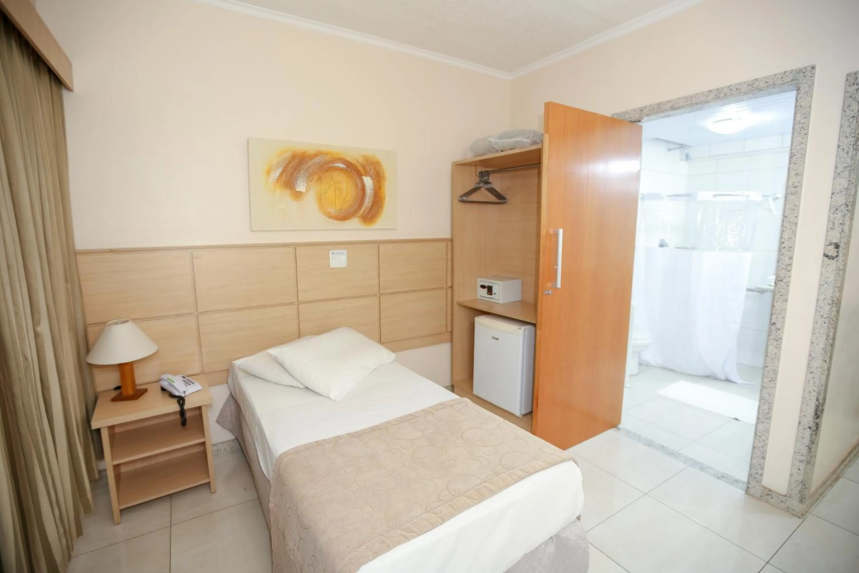Bedroom, Bed in Hotel Nacional Inn São Carlos & Convenções