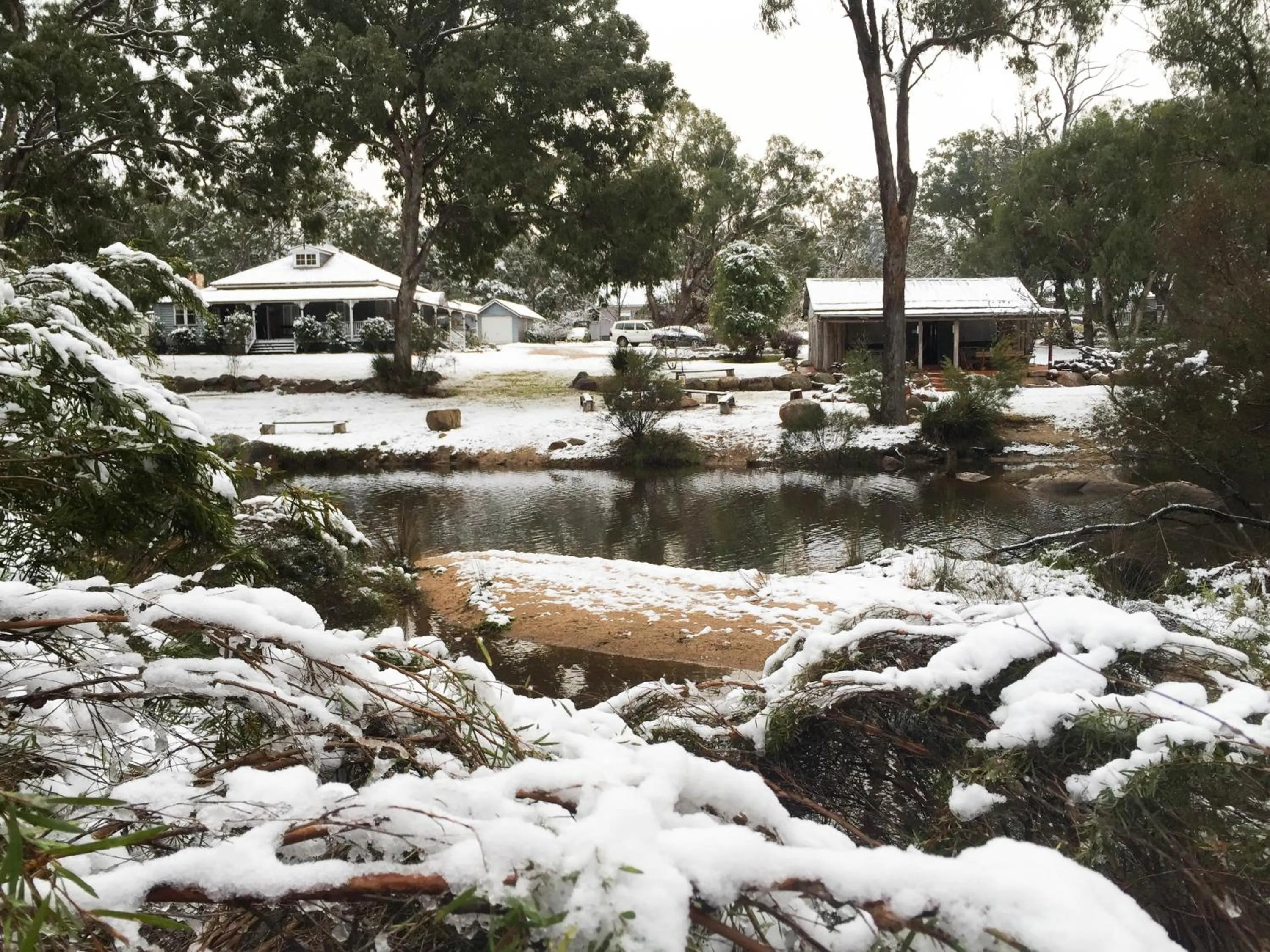 Winter in Diamondvale Estate Stanthorpe