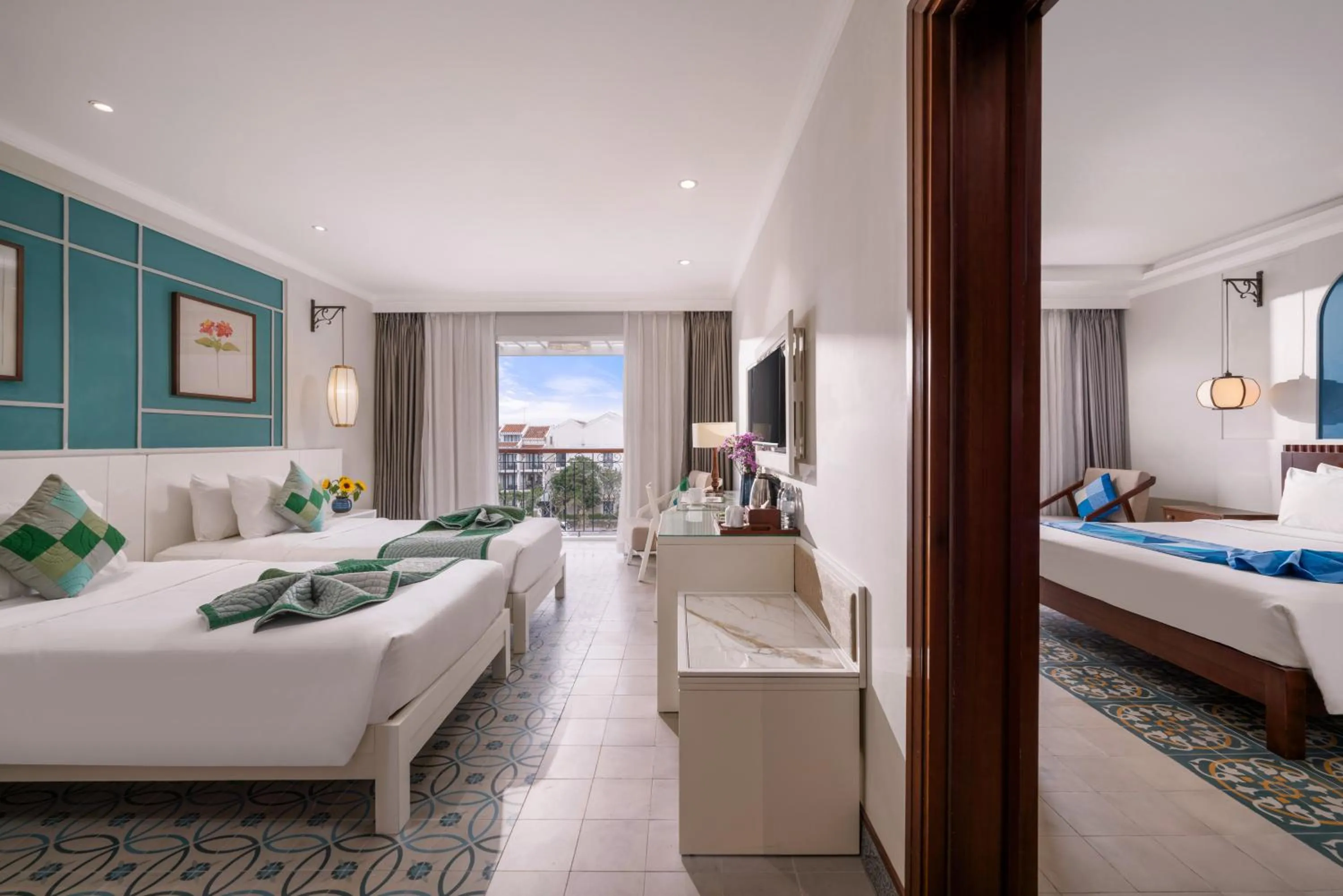 Bed in Lantana Boutique Hoi An Hotel