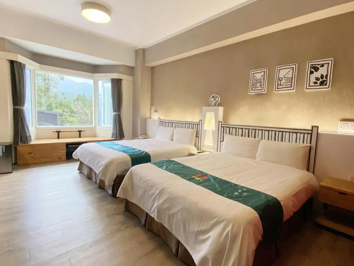 Bed in 明山森林會舘 The M Village
