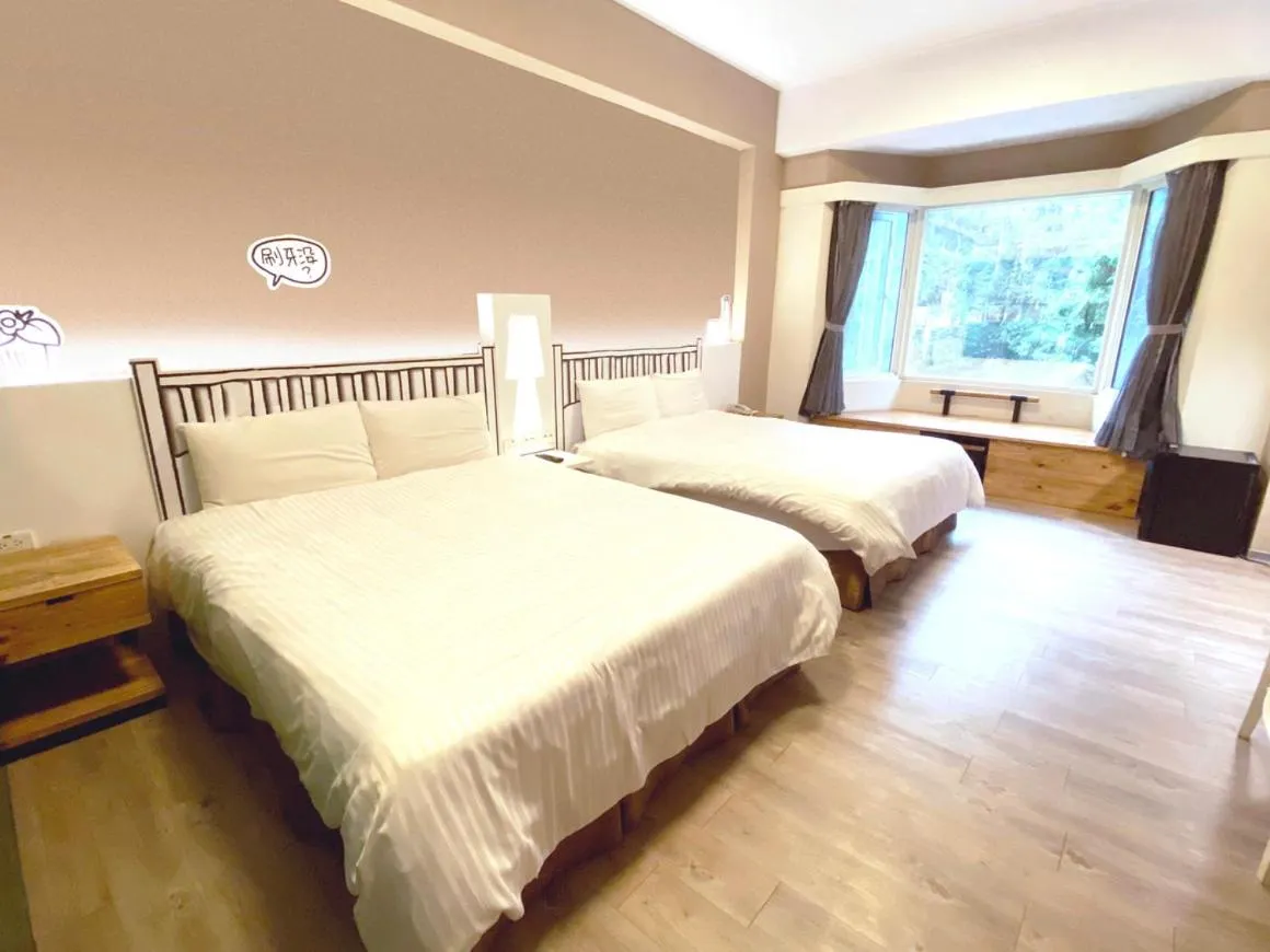 Bed in Ming Shan Resort