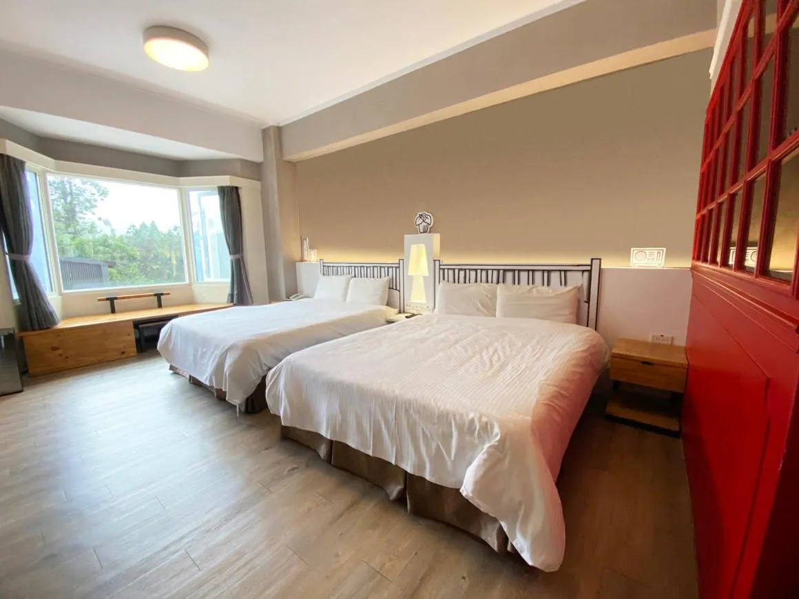 Bed in Ming Shan Resort