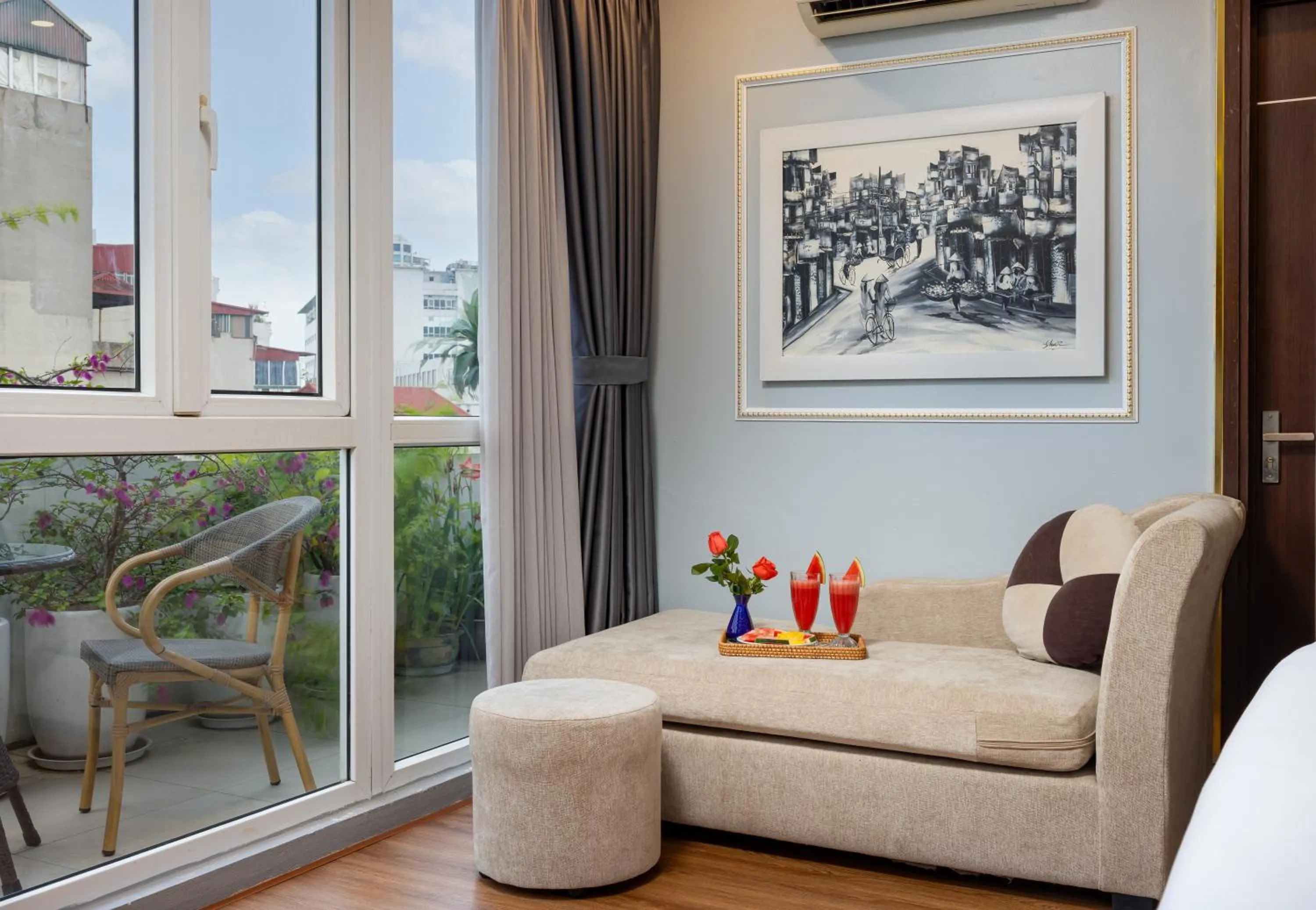 City view in Golden Amour Hotel