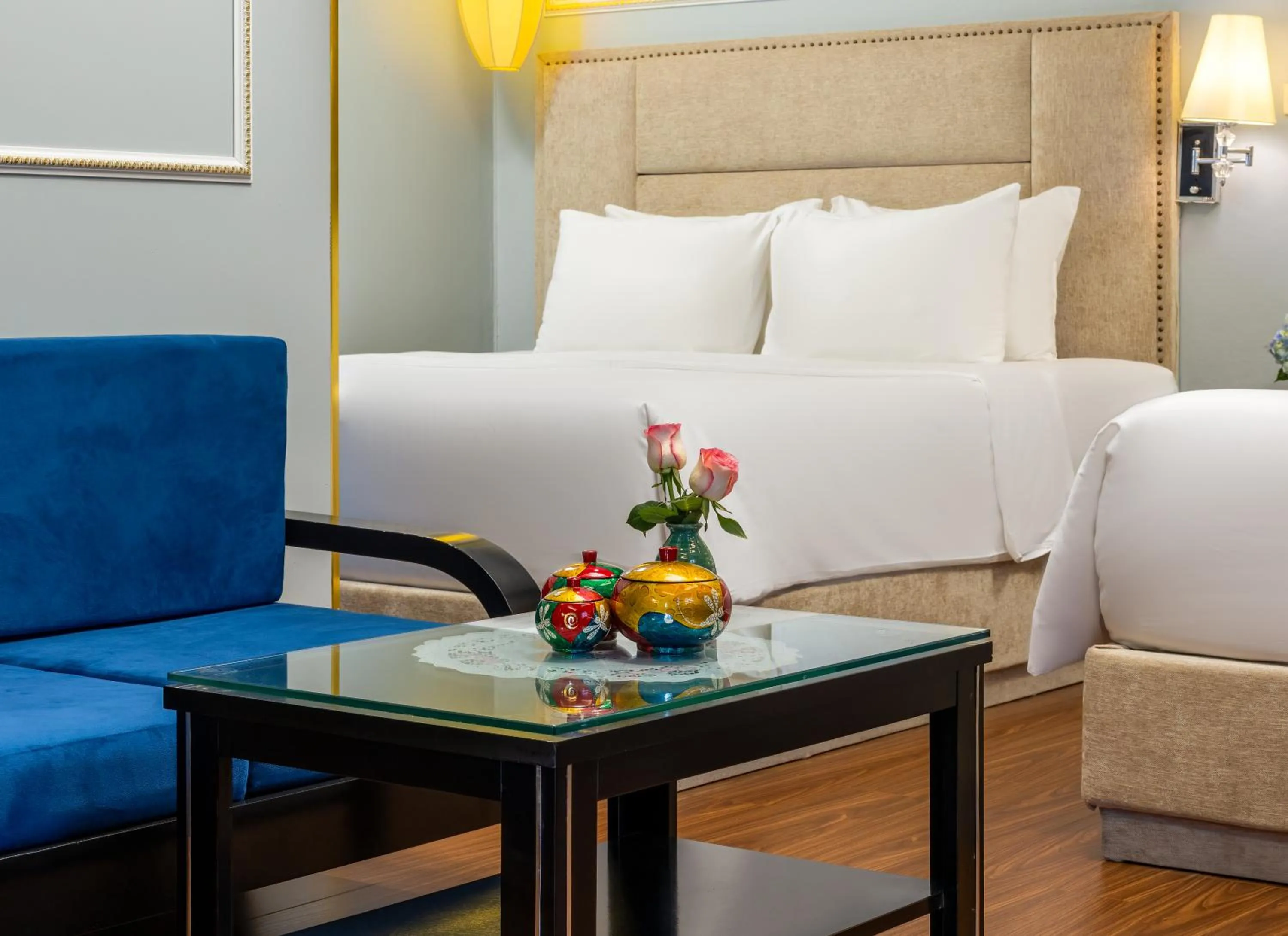 Bedroom in Golden Amour Hotel