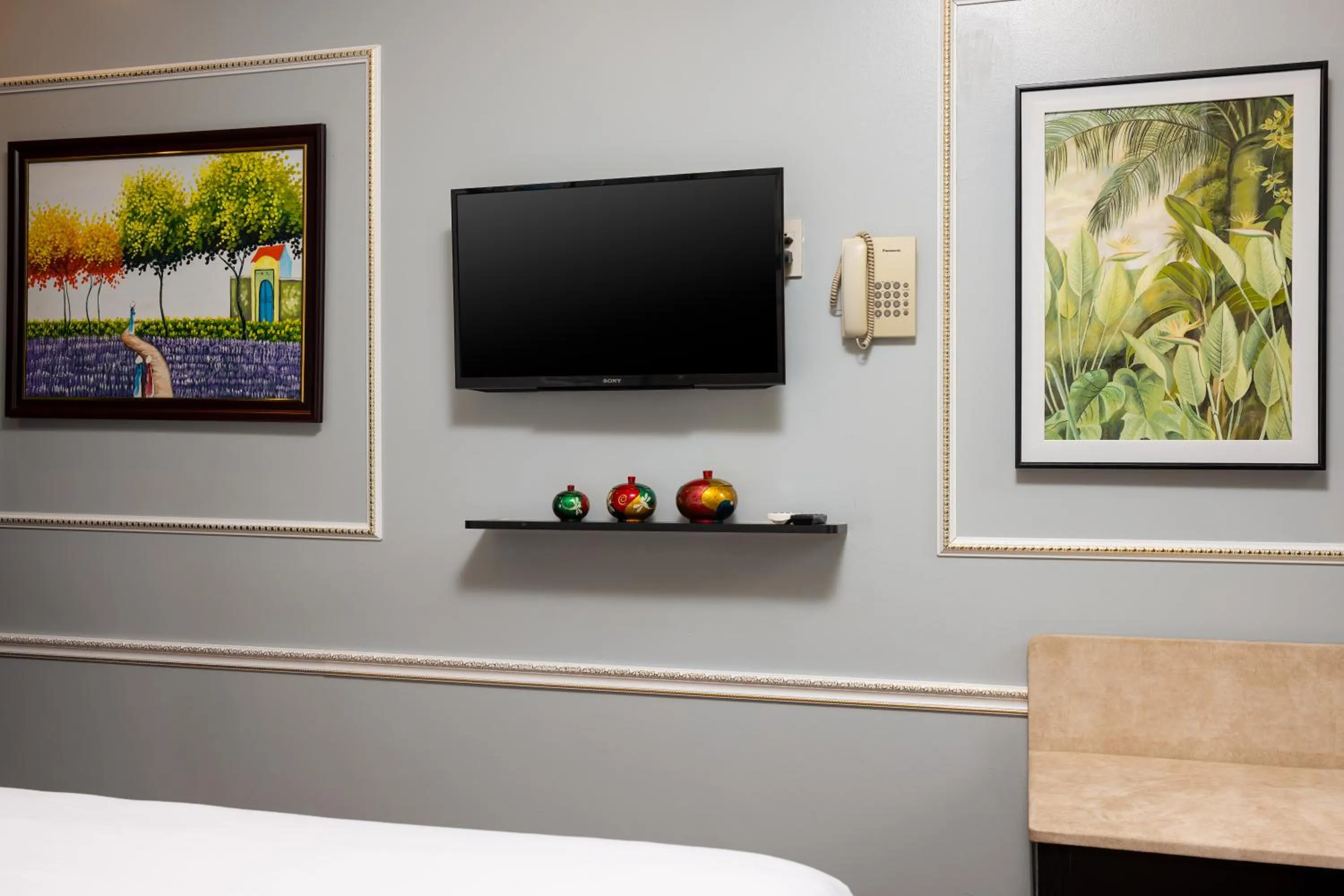 Decorative detail in Golden Amour Hotel