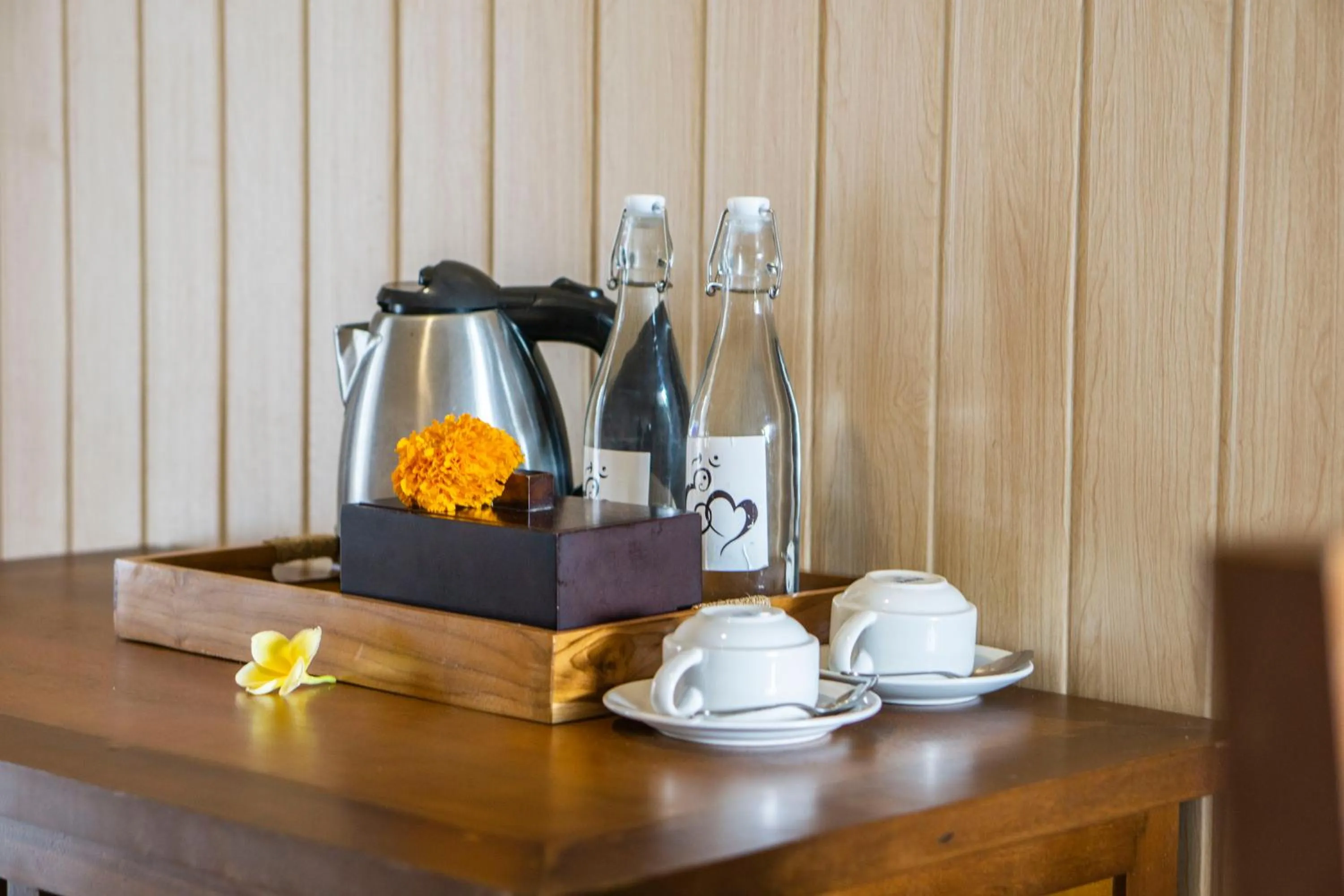 Coffee/tea facilities in Gita Maha Ubud Hotel by Mahaputra