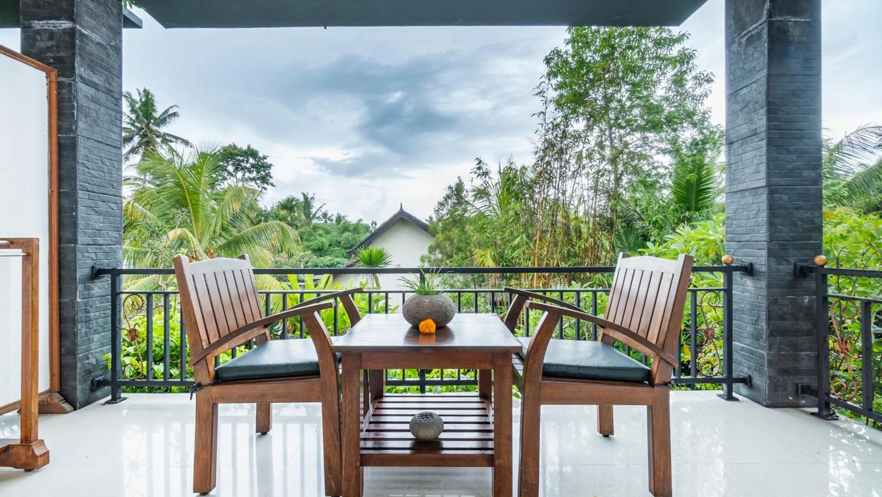 Balcony/Terrace in Gita Maha Ubud Hotel by Mahaputra