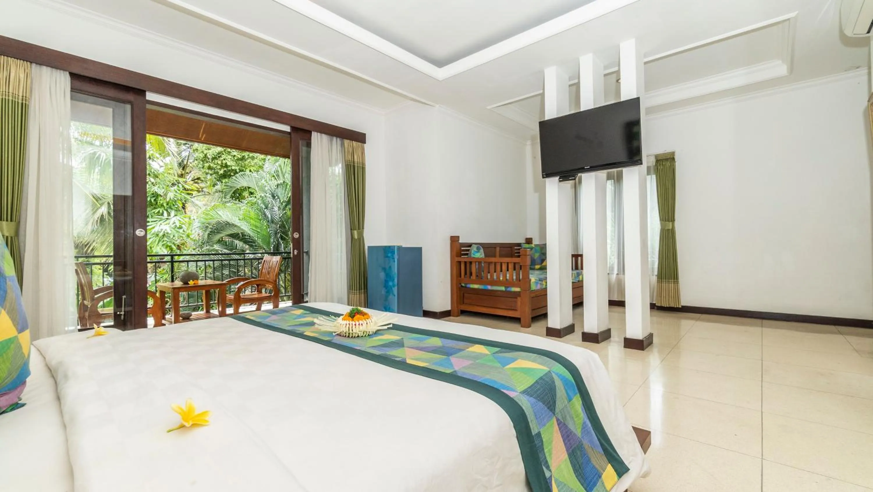 Bedroom, Bed in Gita Maha Ubud Hotel by Mahaputra