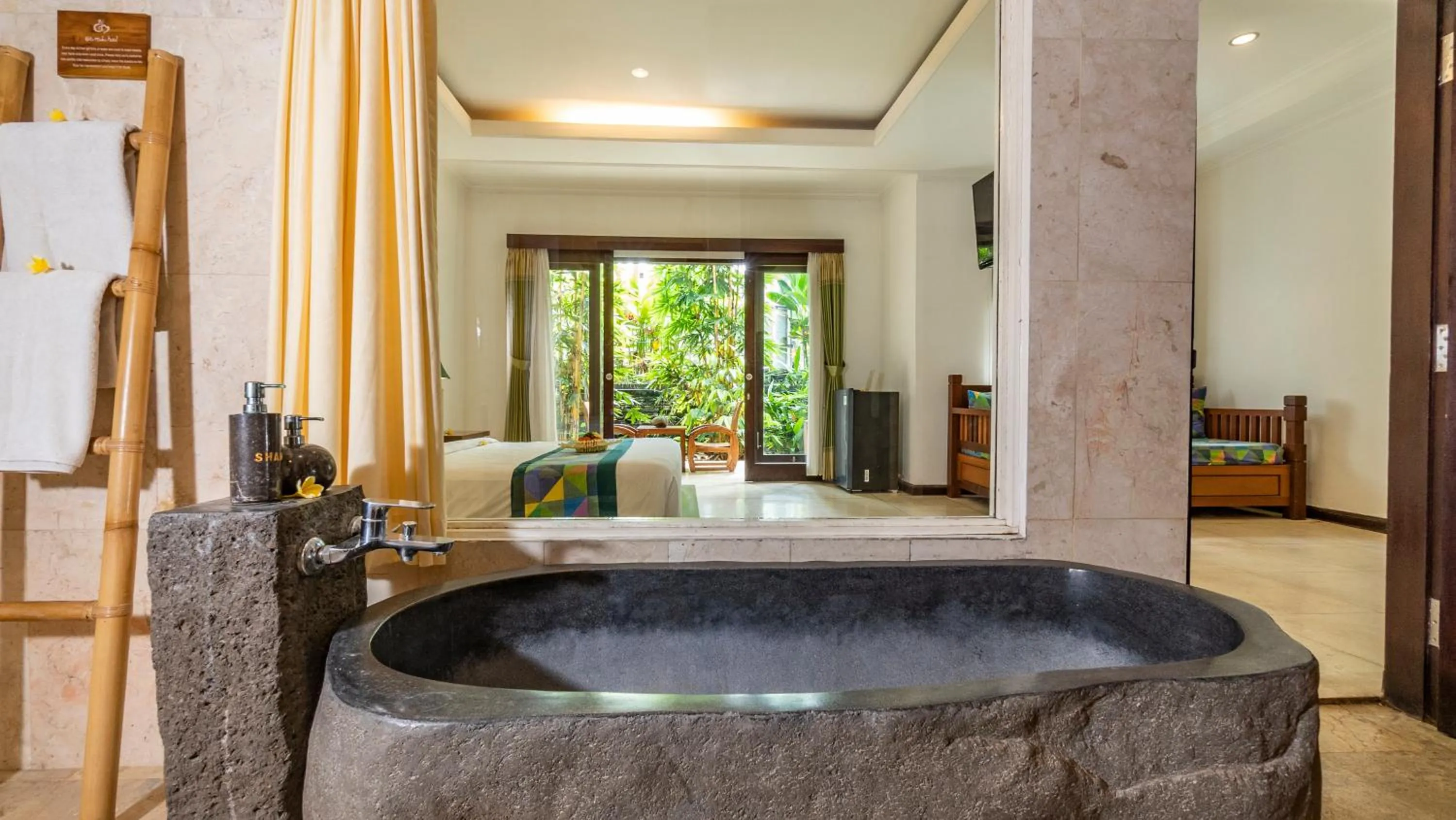 Bedroom in Gita Maha Ubud Hotel by Mahaputra