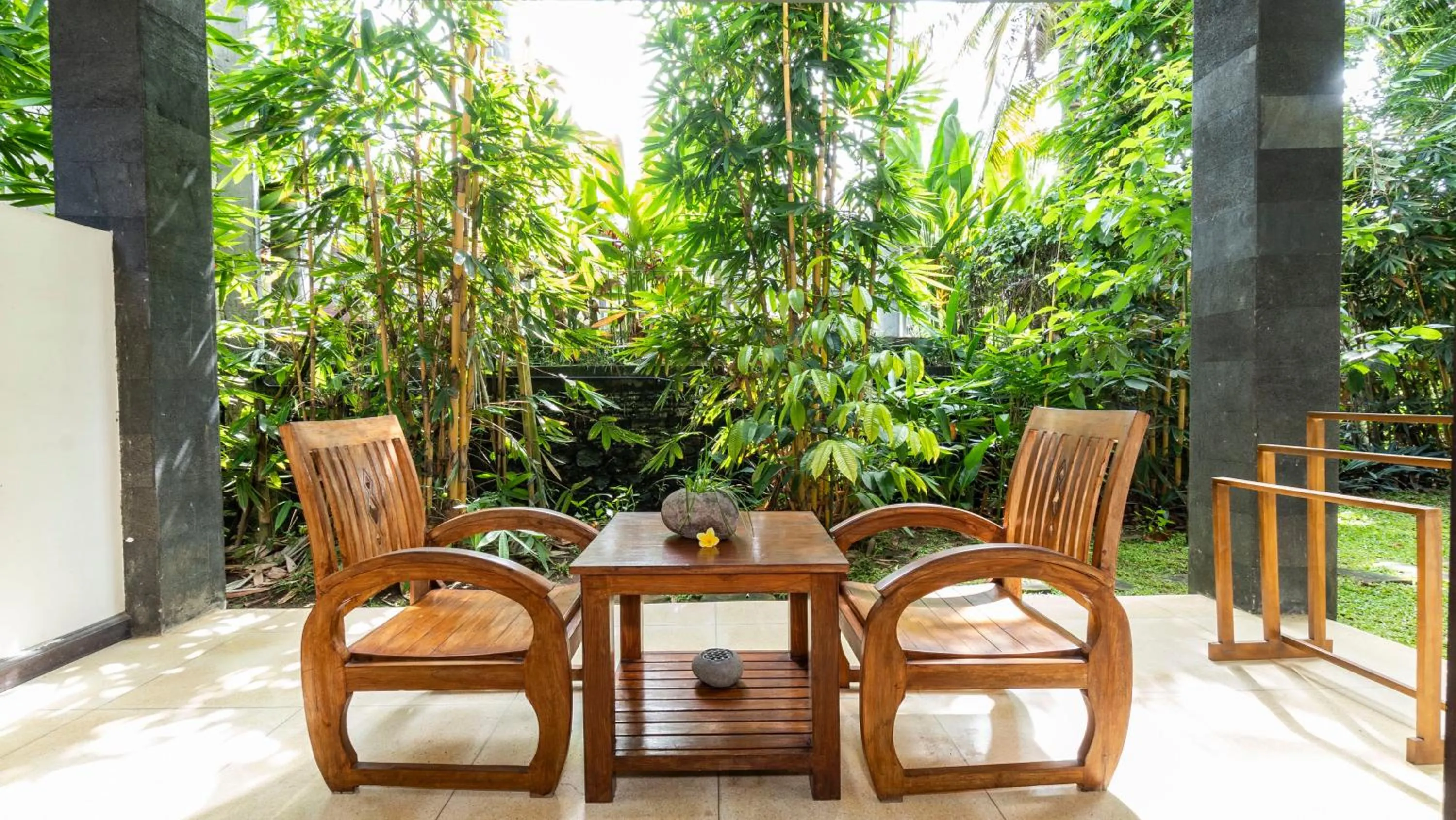 Balcony/Terrace in Gita Maha Ubud Hotel by Mahaputra