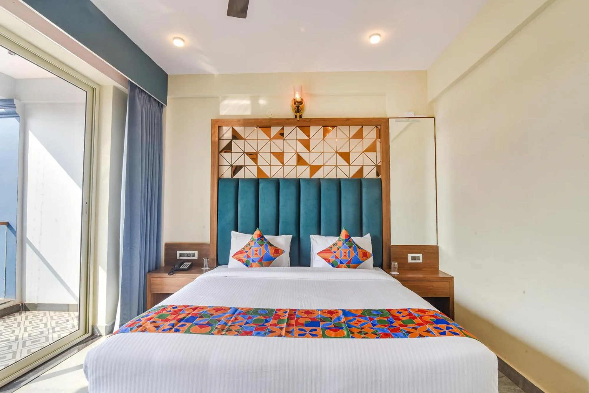 Bed in Jingle Tree Resort in Arambol