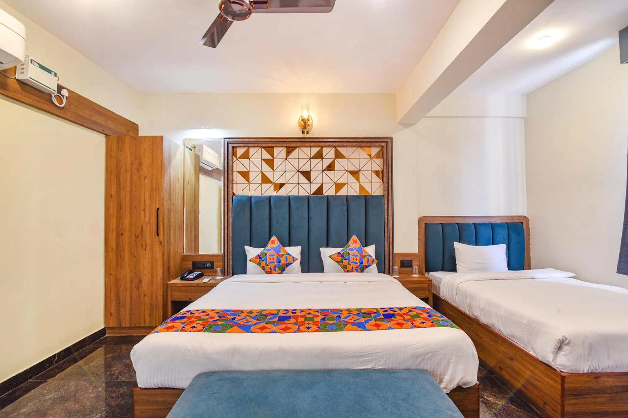 Bed in Jingle Tree Resort in Arambol