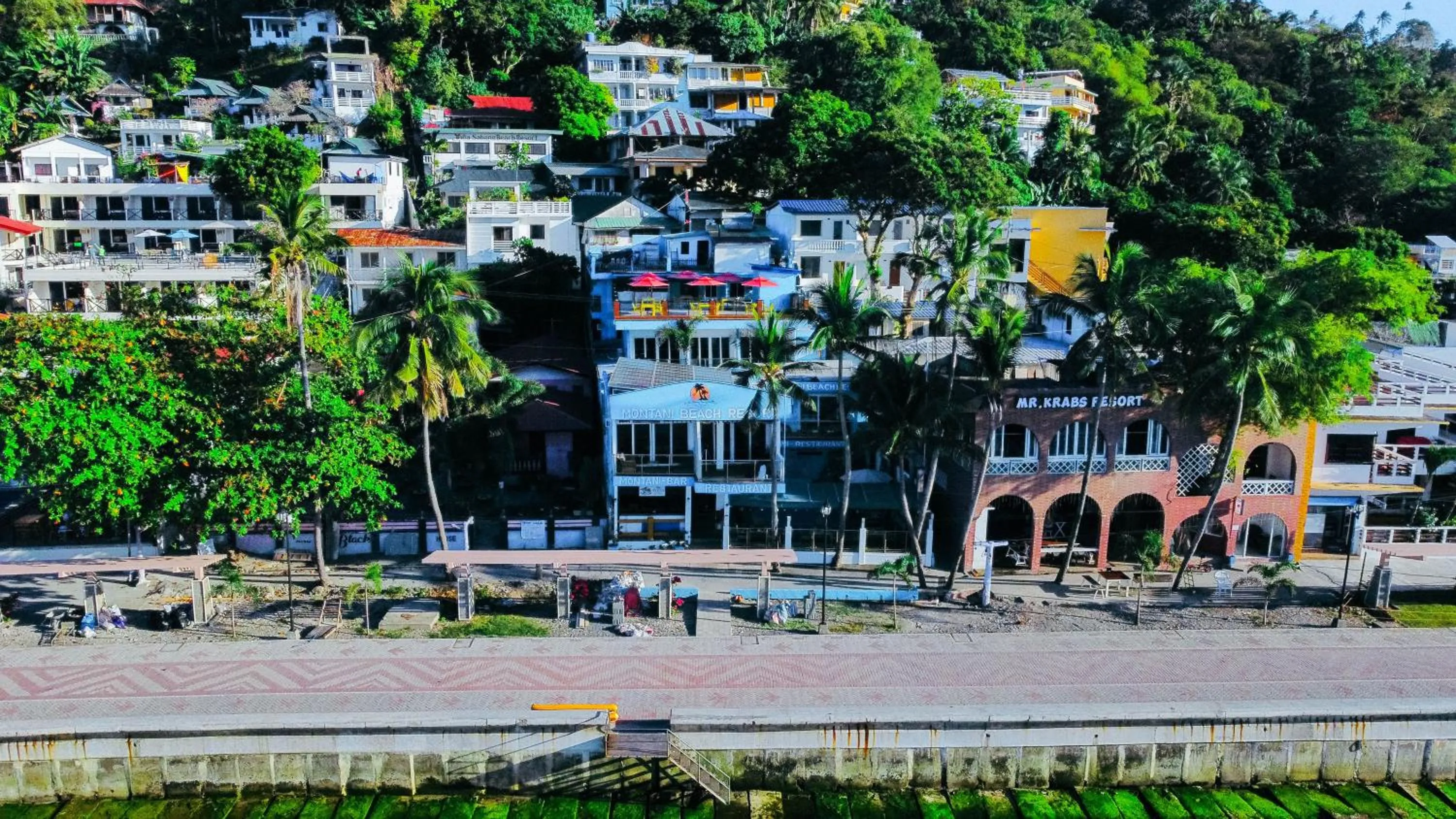 Property building in Montani Beach Resort Puerto Galera powered by Cocotel