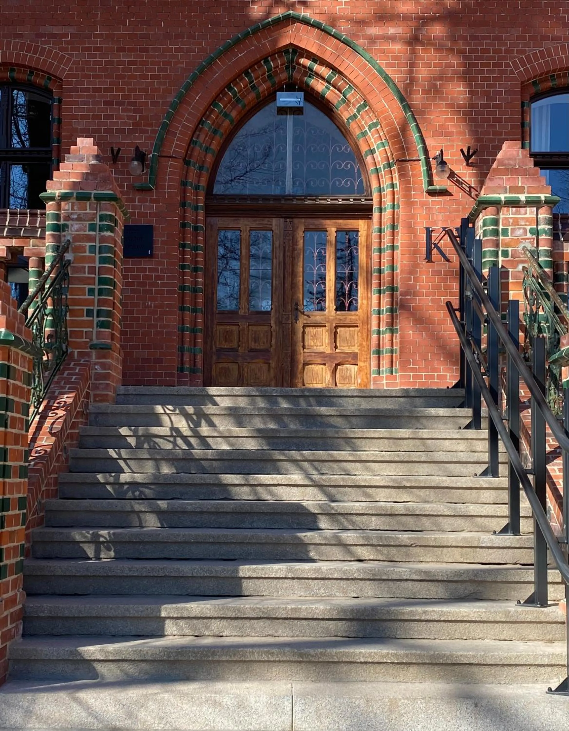 Facade/entrance in ARCHE Klasztor Wrocław