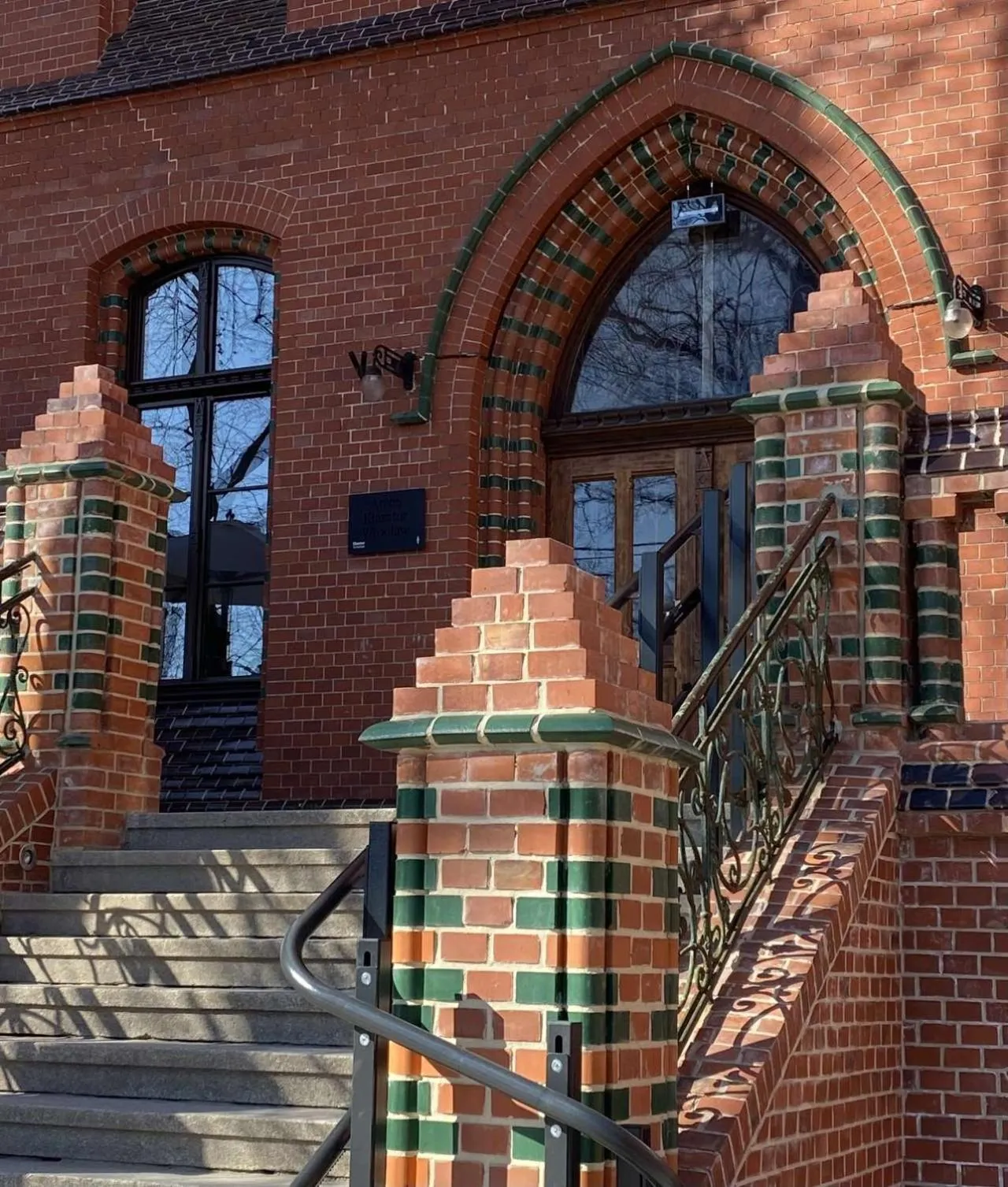 Facade/entrance in ARCHE Klasztor Wrocław