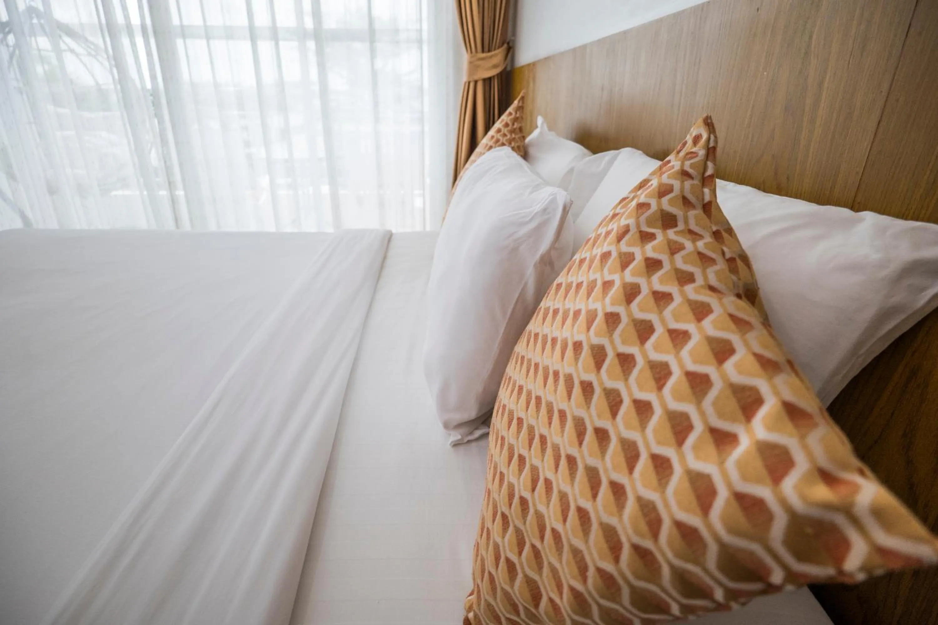 Bed in Mam Kaibae Hotel