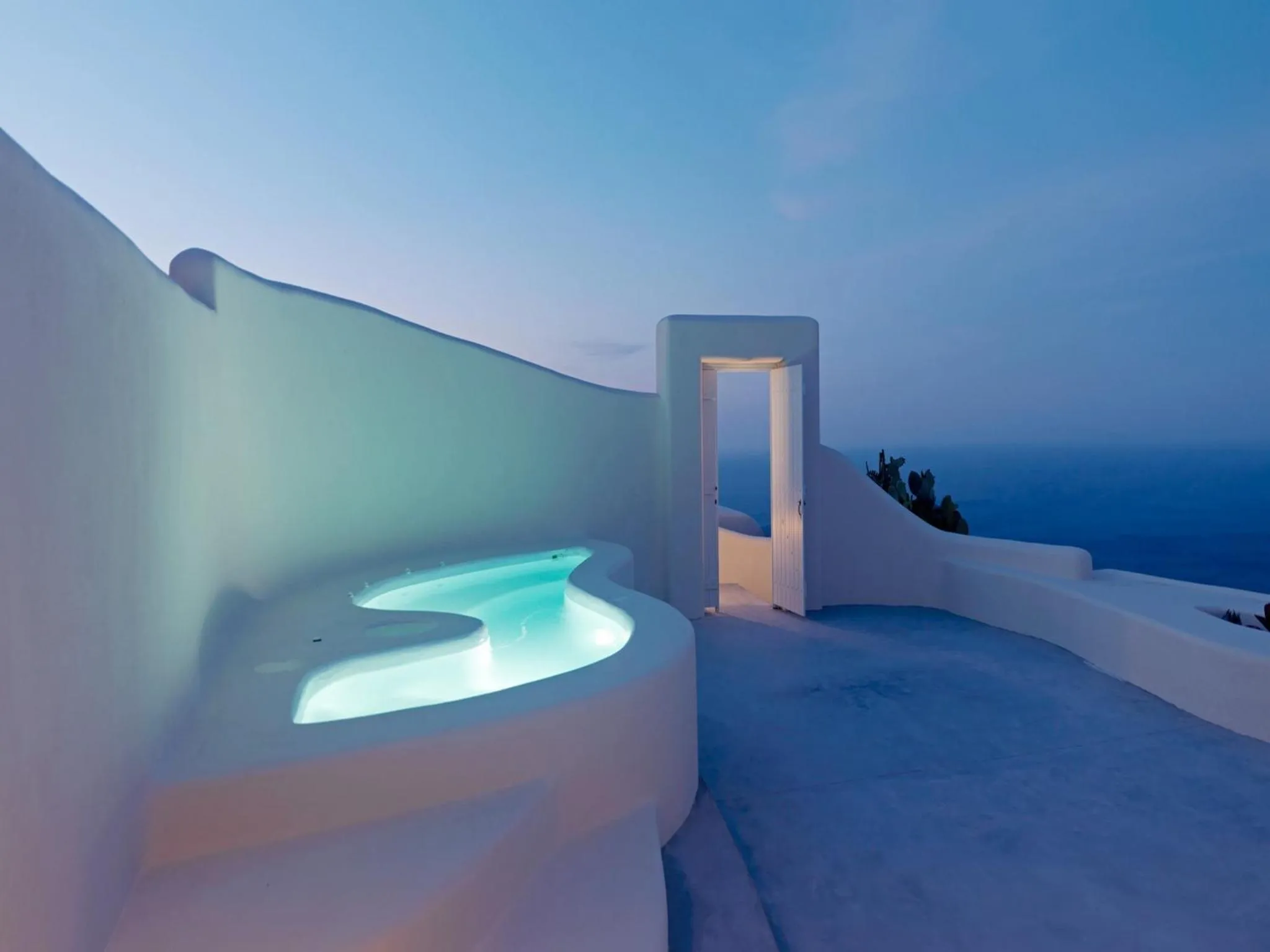 Balcony/Terrace in Dome Santorini Resort