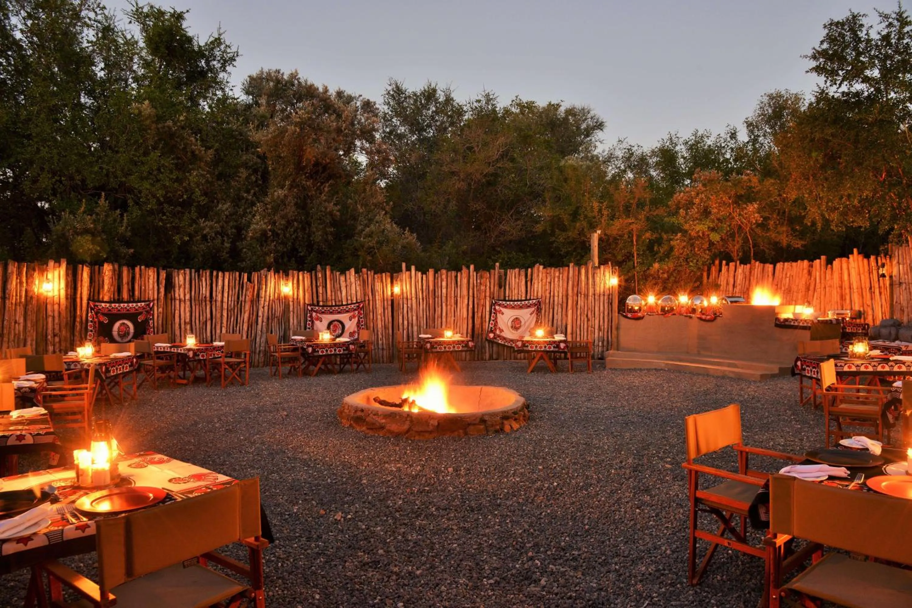 Food and drinks in Black Rhino Game Lodge