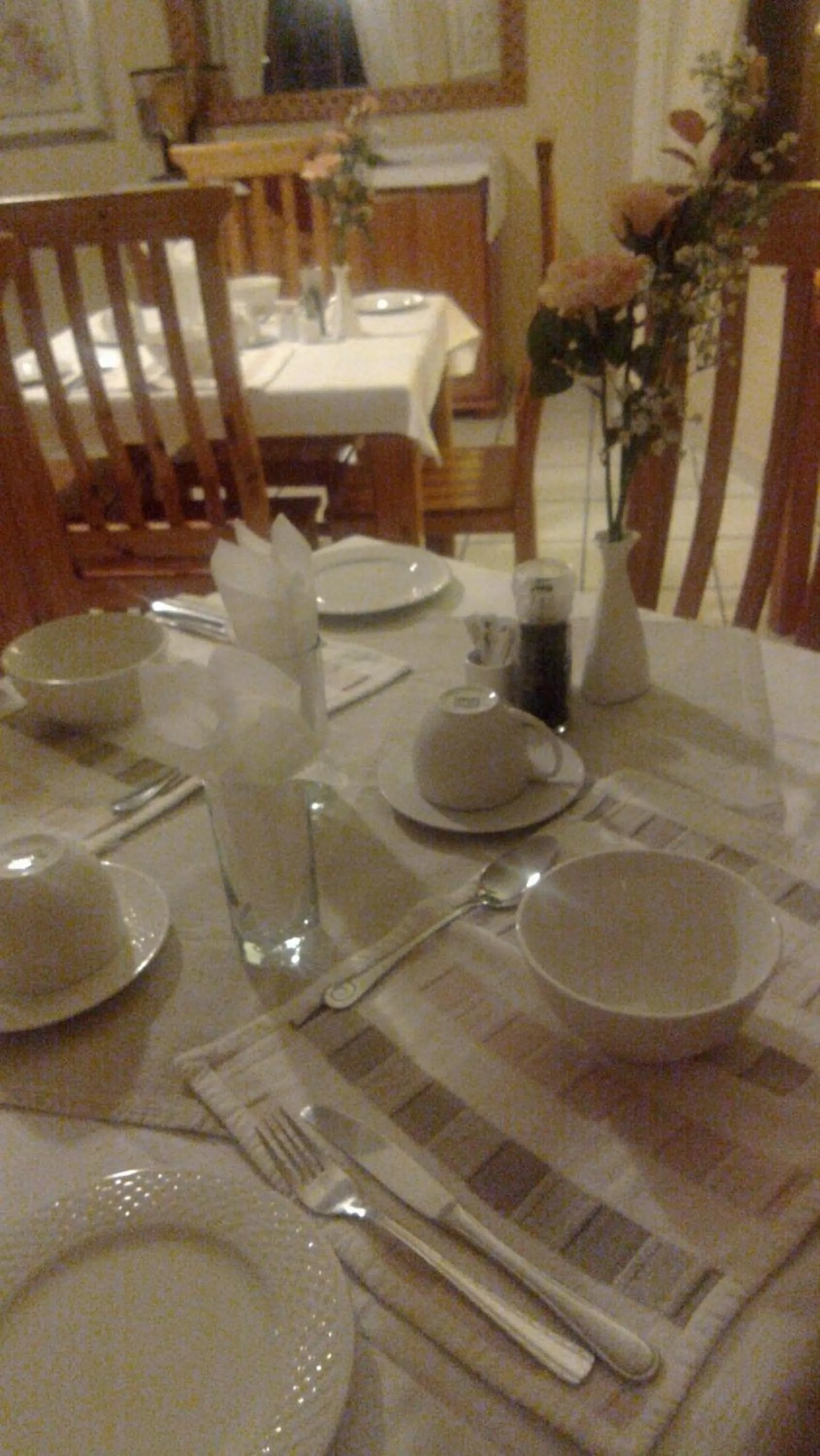 Restaurant/places to eat in Harmony Guesthouse