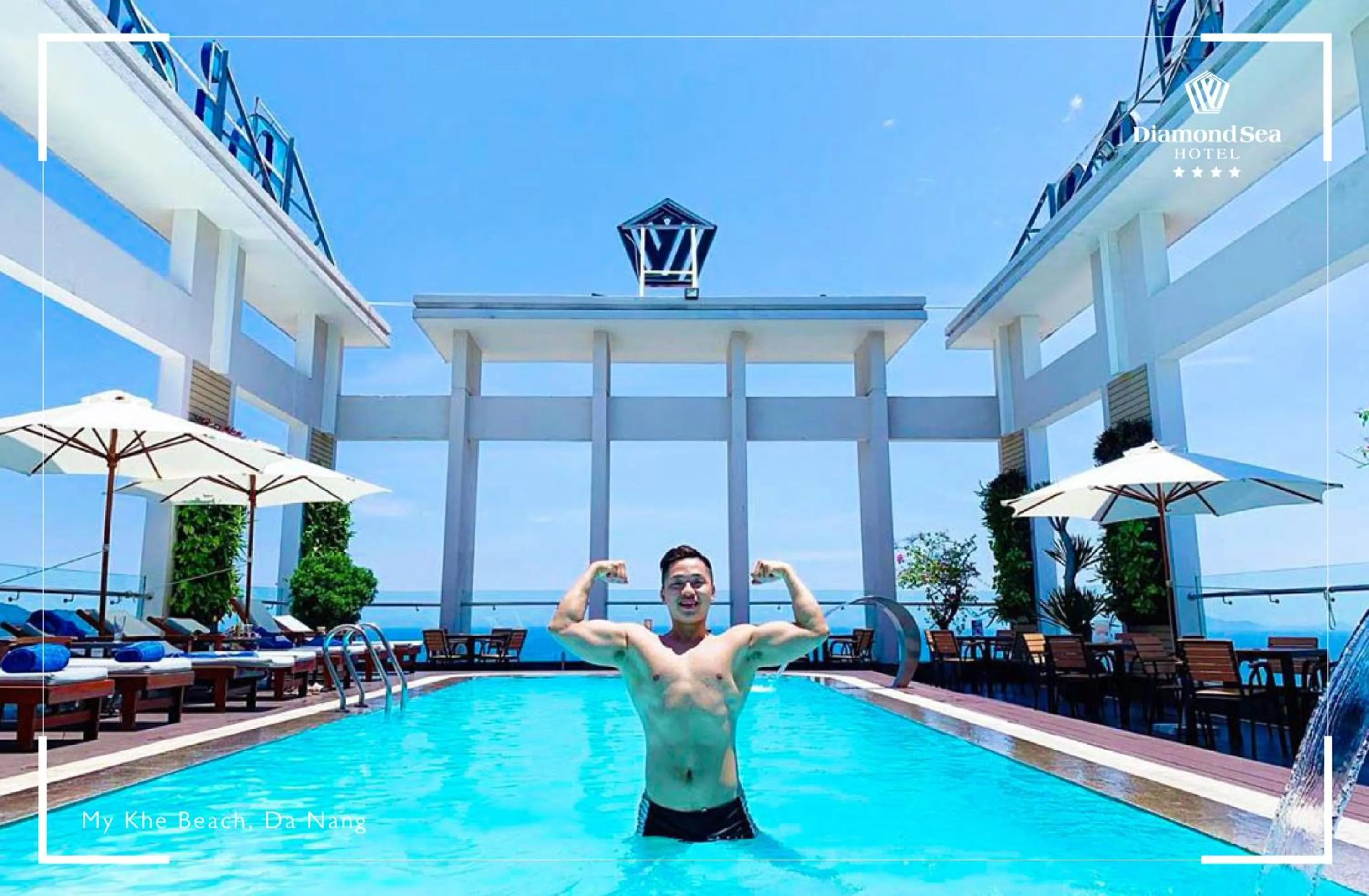 Swimming pool in Diamond Sea Hotel