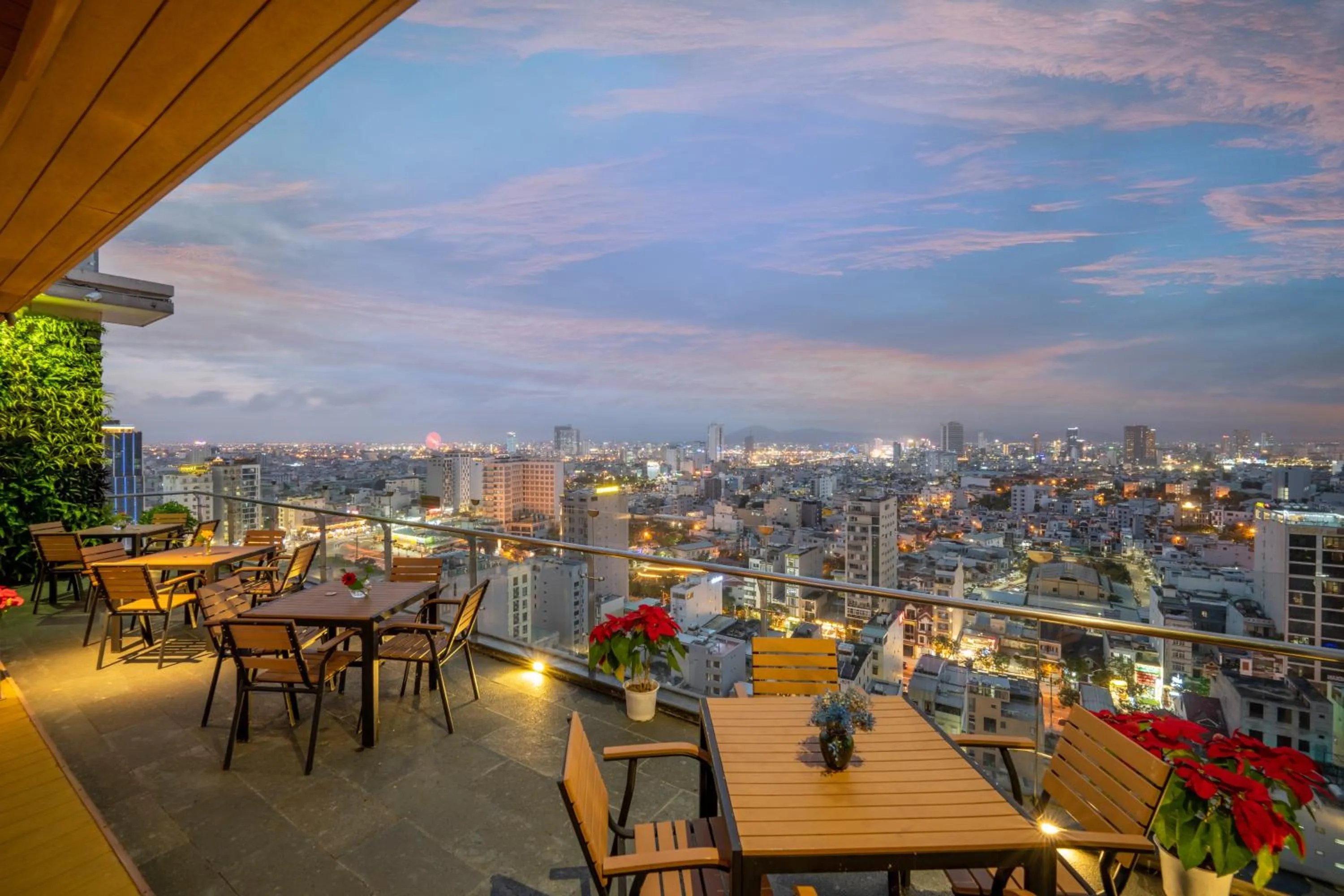 Patio in Diamond Sea Hotel