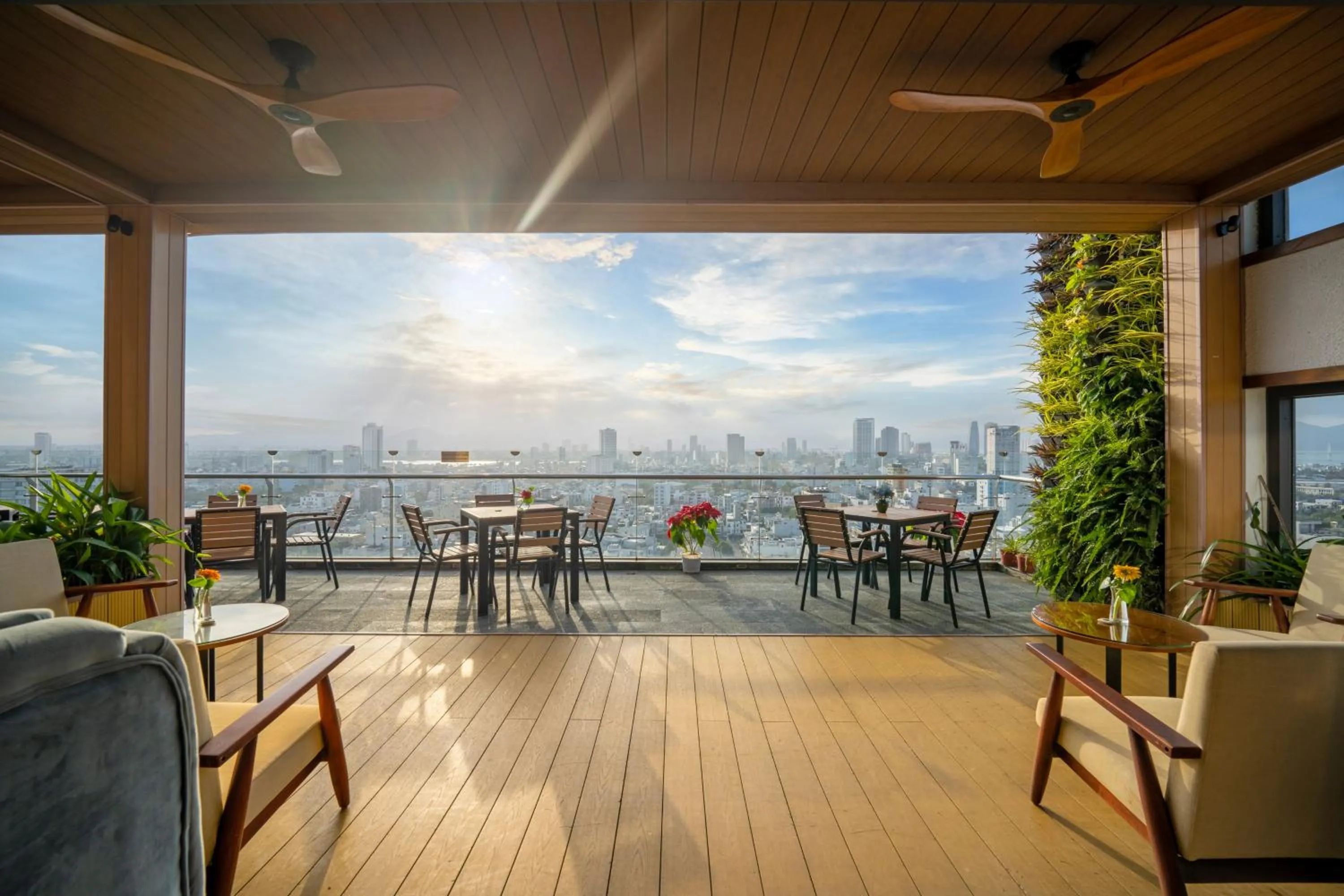 Patio in Diamond Sea Hotel