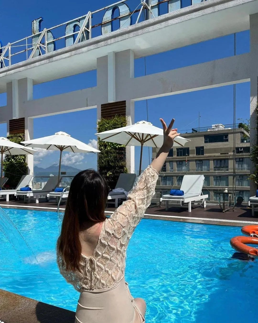 Swimming pool in Diamond Sea Hotel