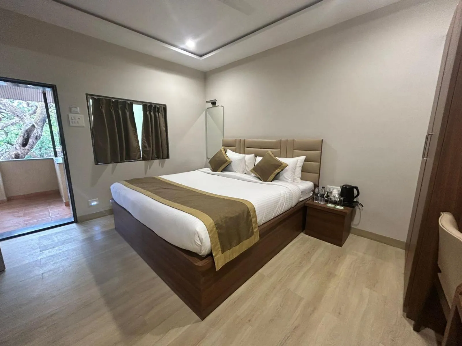 Bed in The Byke Shanti Villa - Mahableshwar