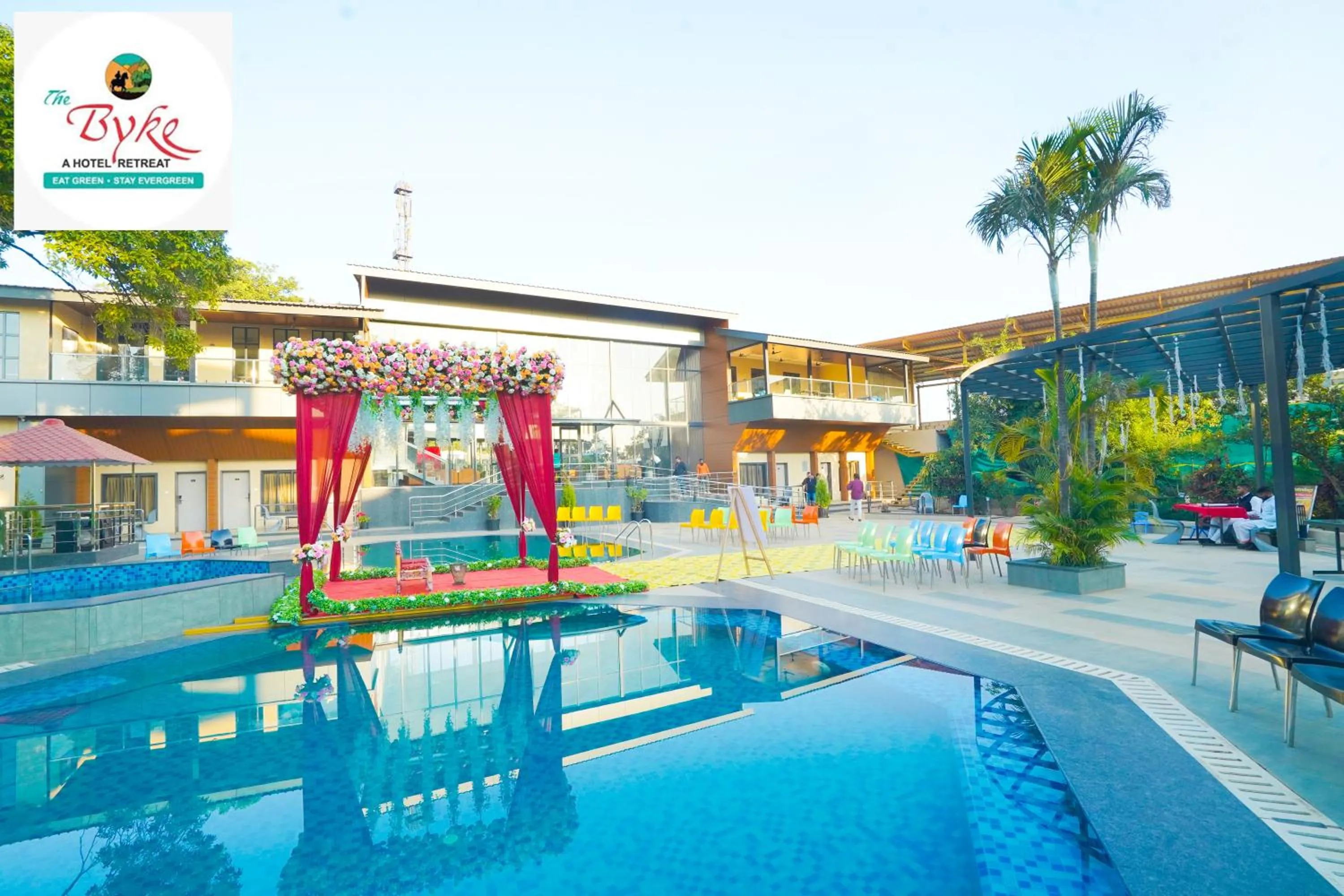 Decorative detail in The Byke Shanti Villa - Mahableshwar