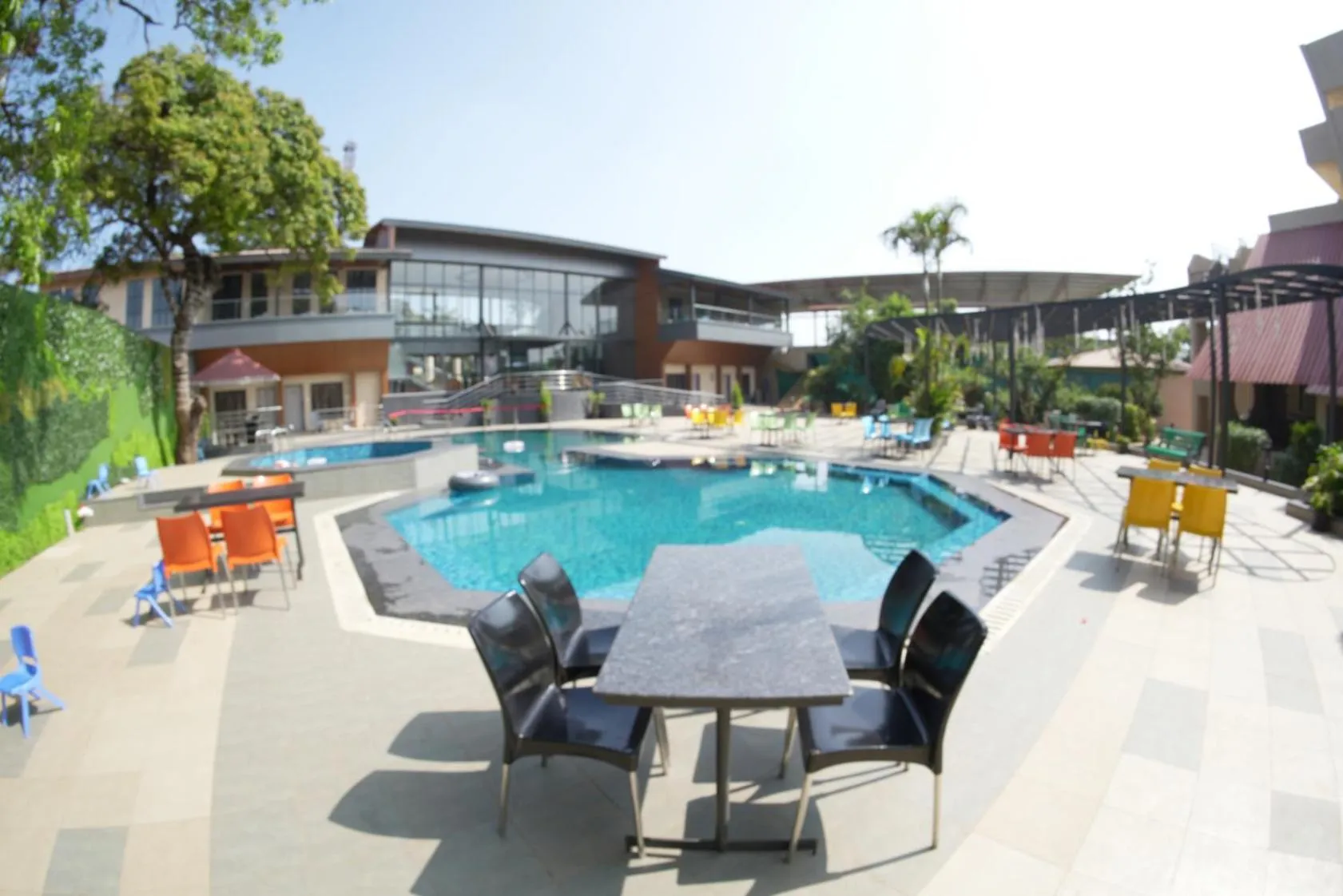Swimming pool in The Byke Shanti Villa - Mahableshwar