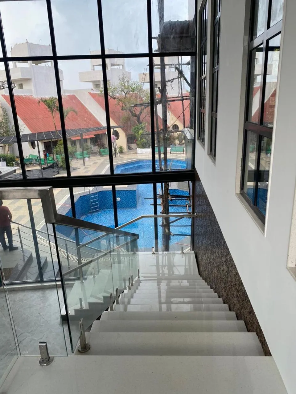 Swimming pool in The Byke Shanti Villa - Mahableshwar