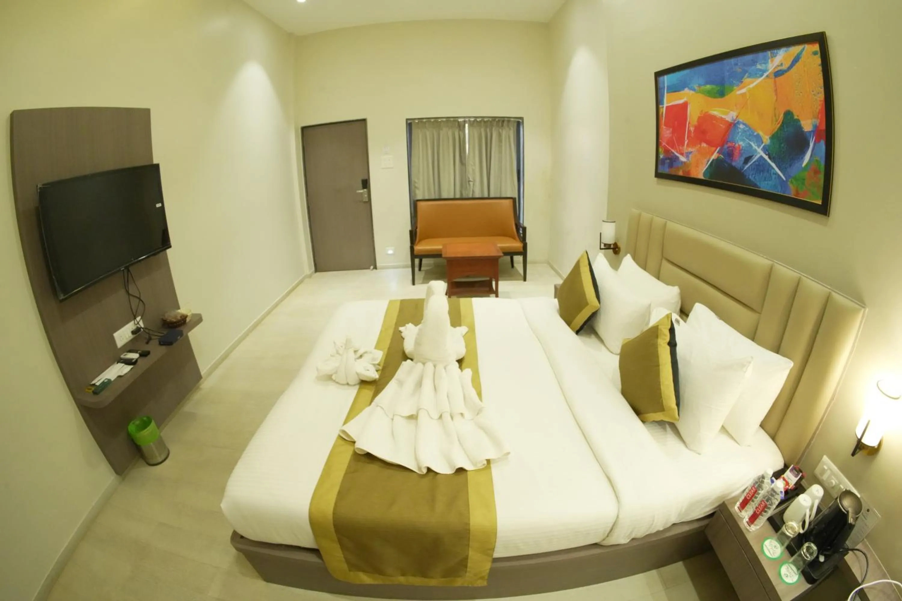 Bed in The Byke Shanti Villa - Mahableshwar