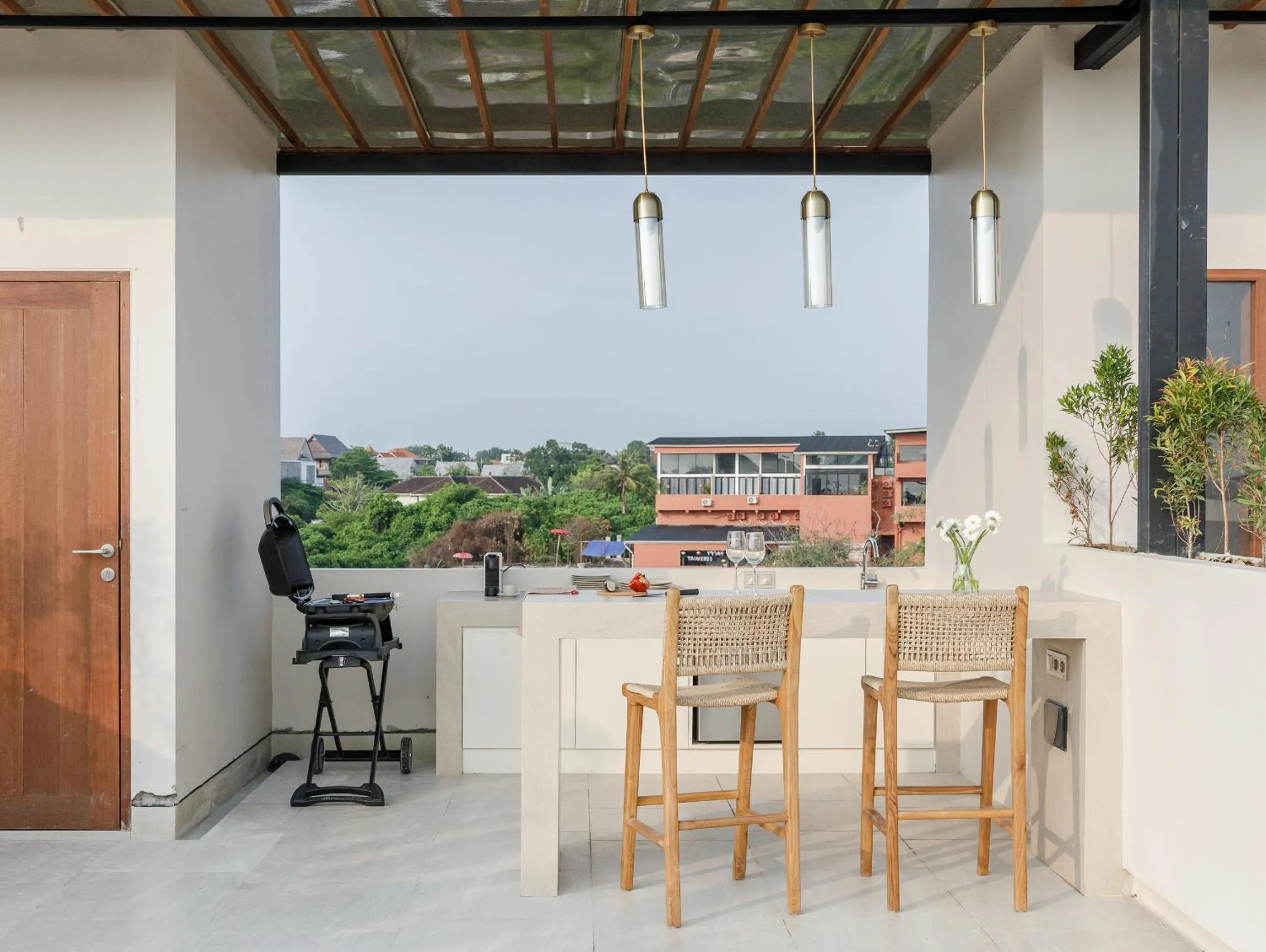 Patio in Solair Beach Lofts Pererenan