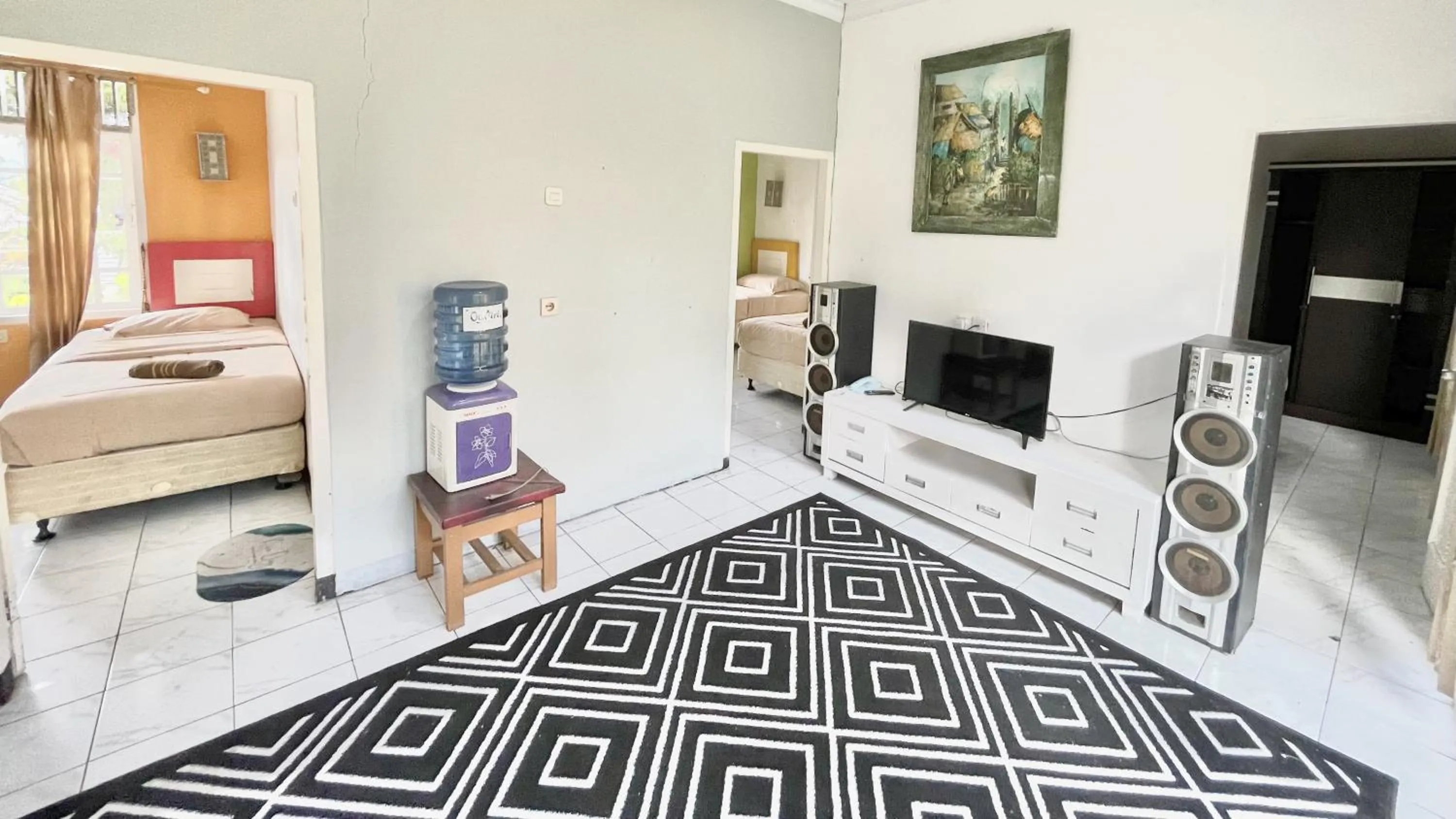 Bed in The Kanzi Hotel & Village