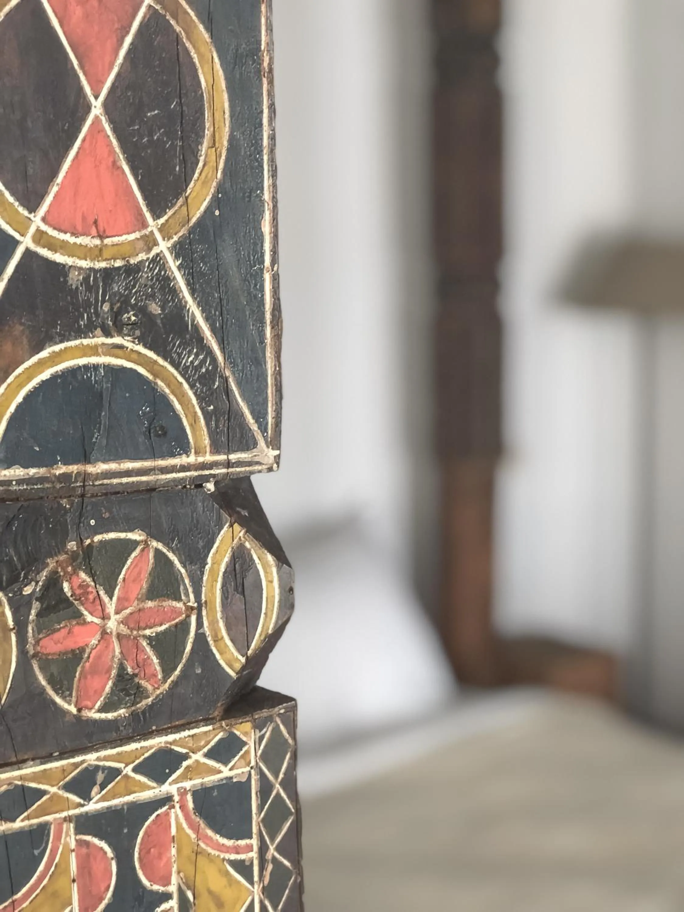 Decorative detail, Bed in Riad Dar-K
