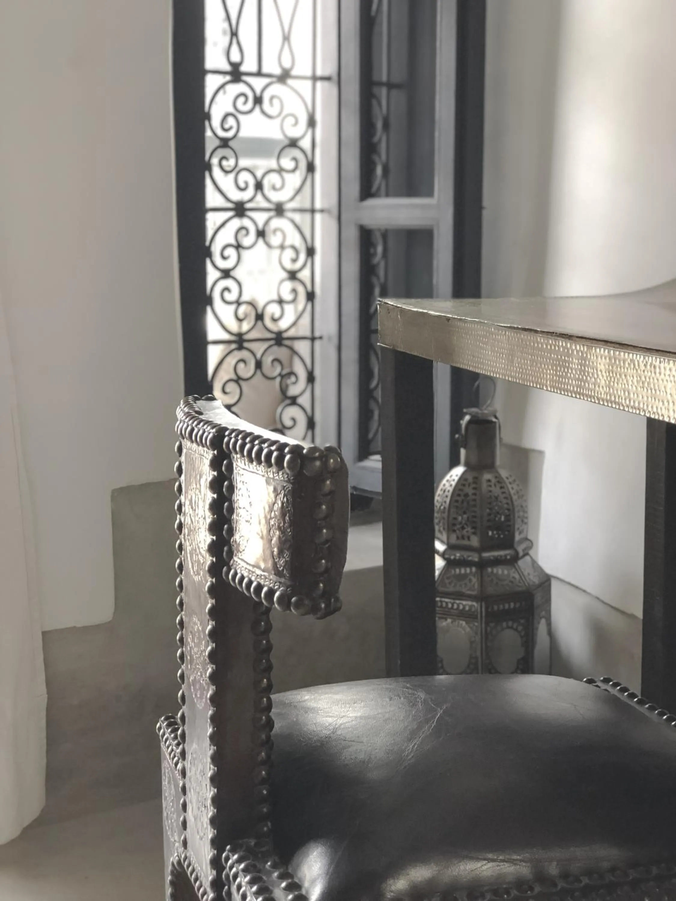 Decorative detail in Riad Dar-K