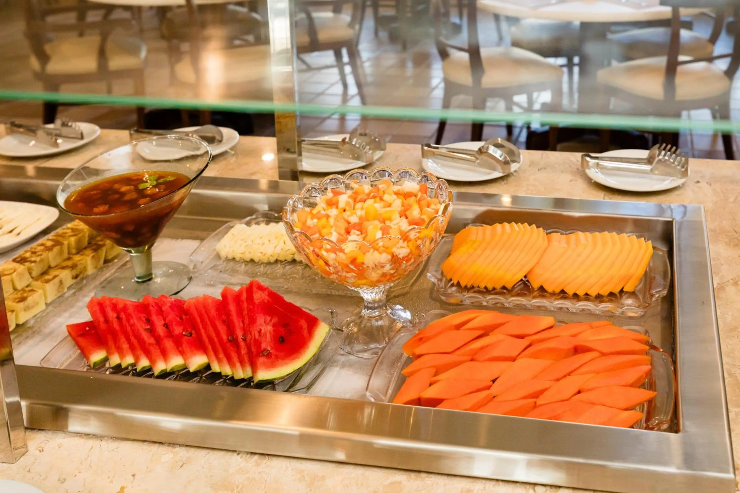 Food and drinks in Mirai Beach Hotel