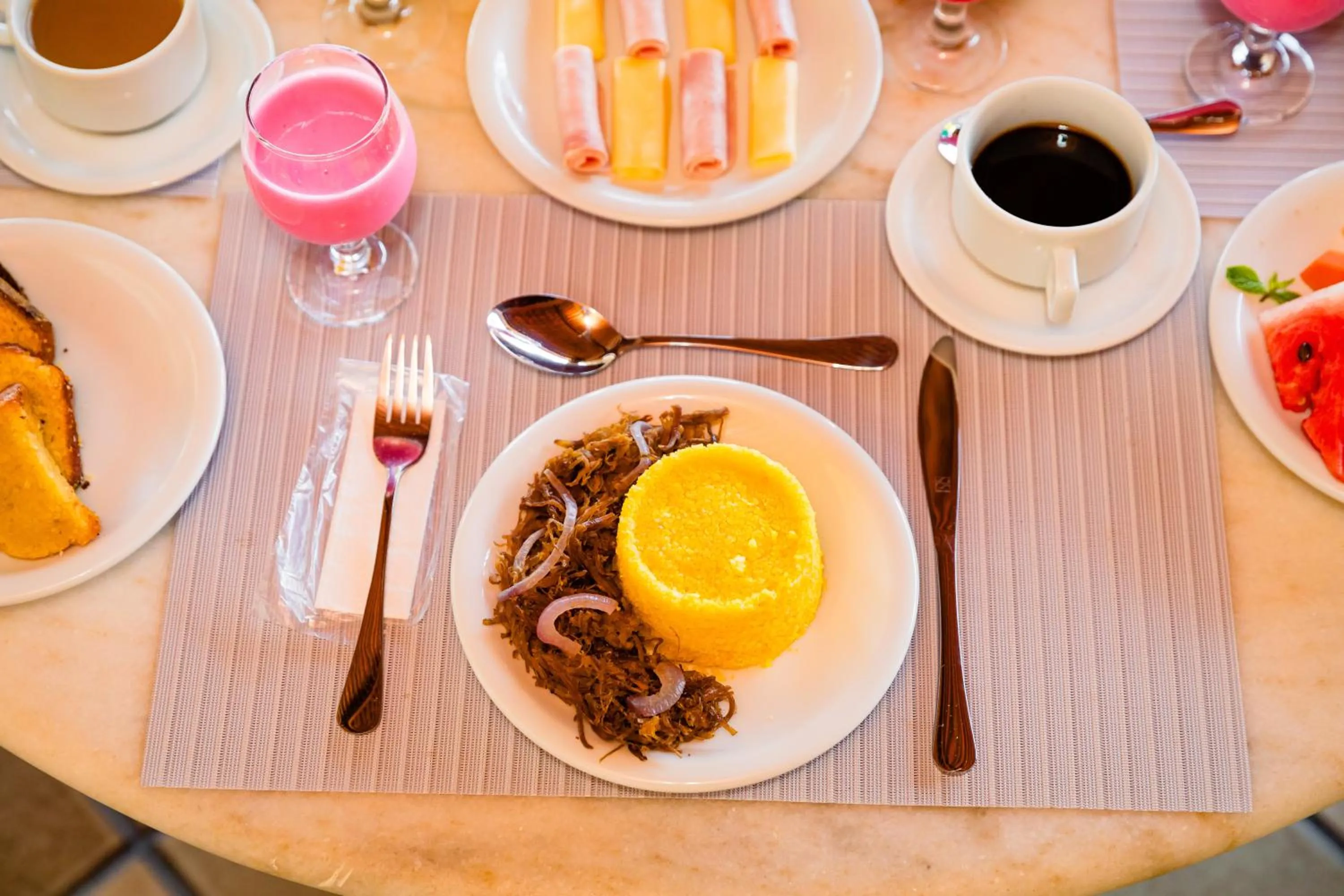 Food in Mirai Beach Hotel