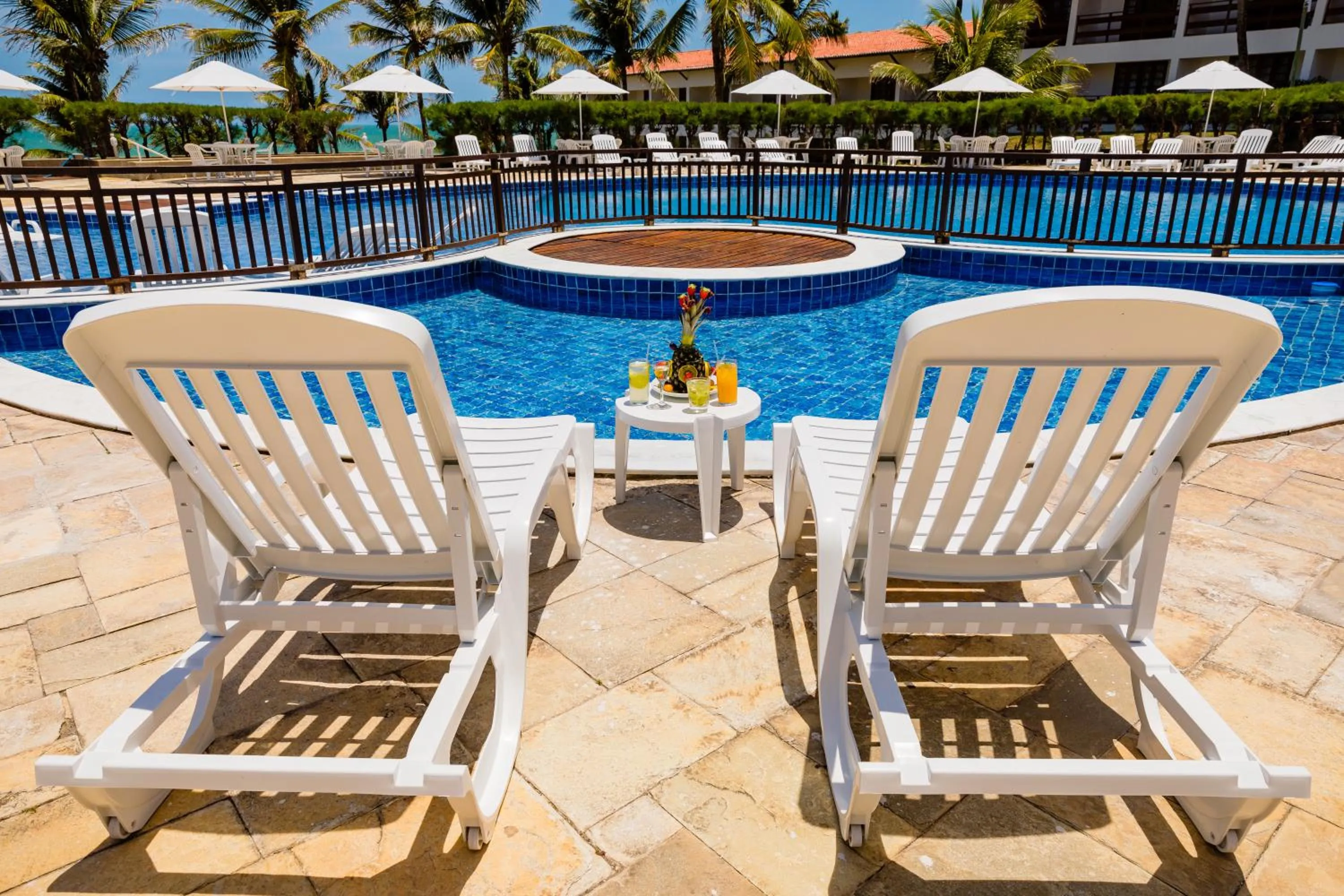 sunbed in Mirai Beach Hotel