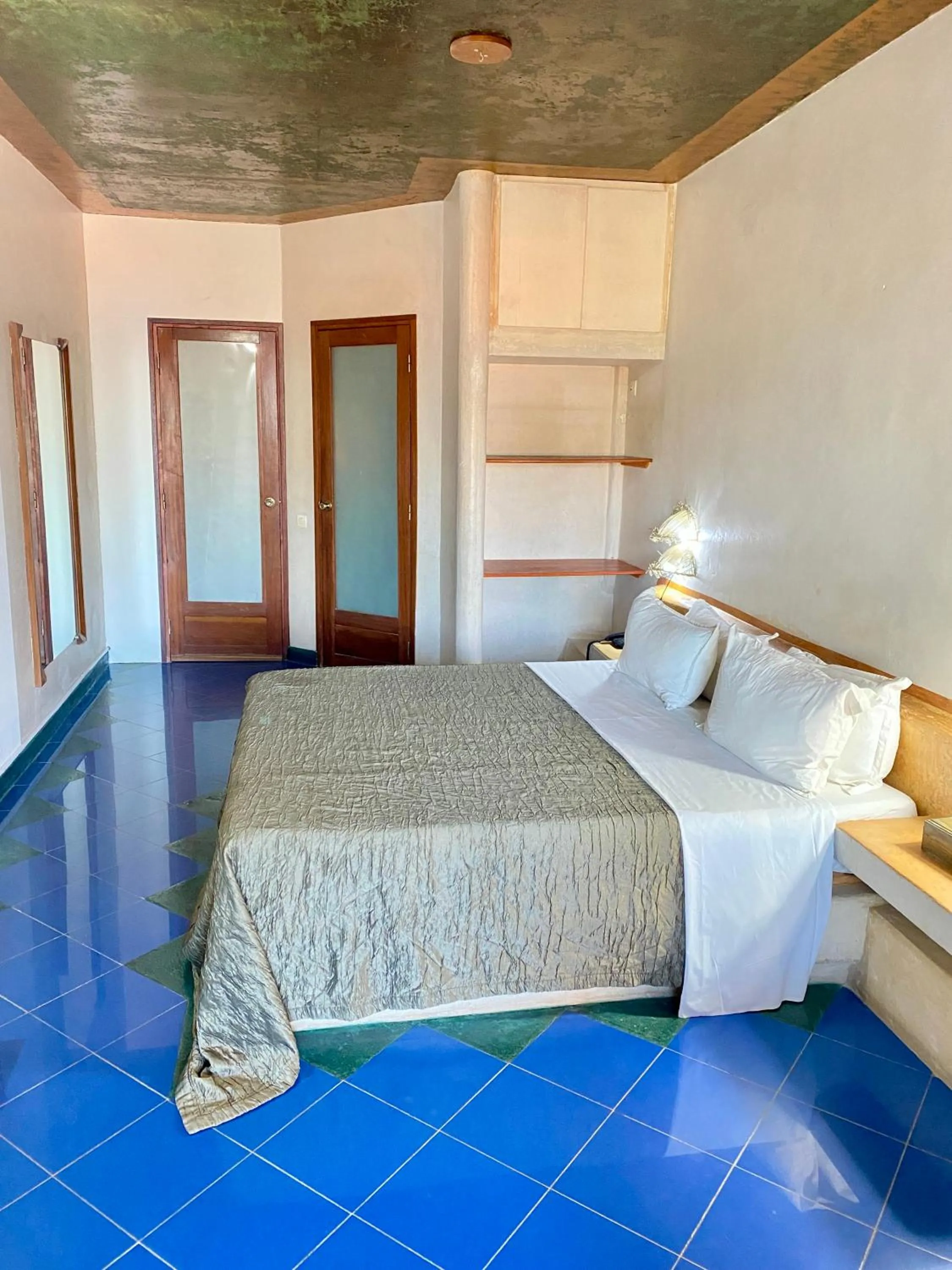 Bed in Hotel Sokhamon