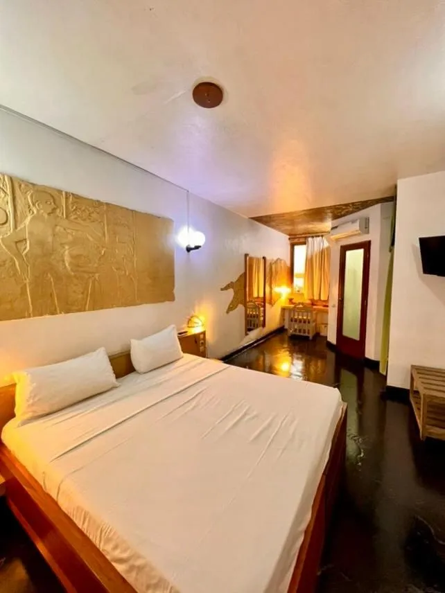 Bed in Hotel Sokhamon